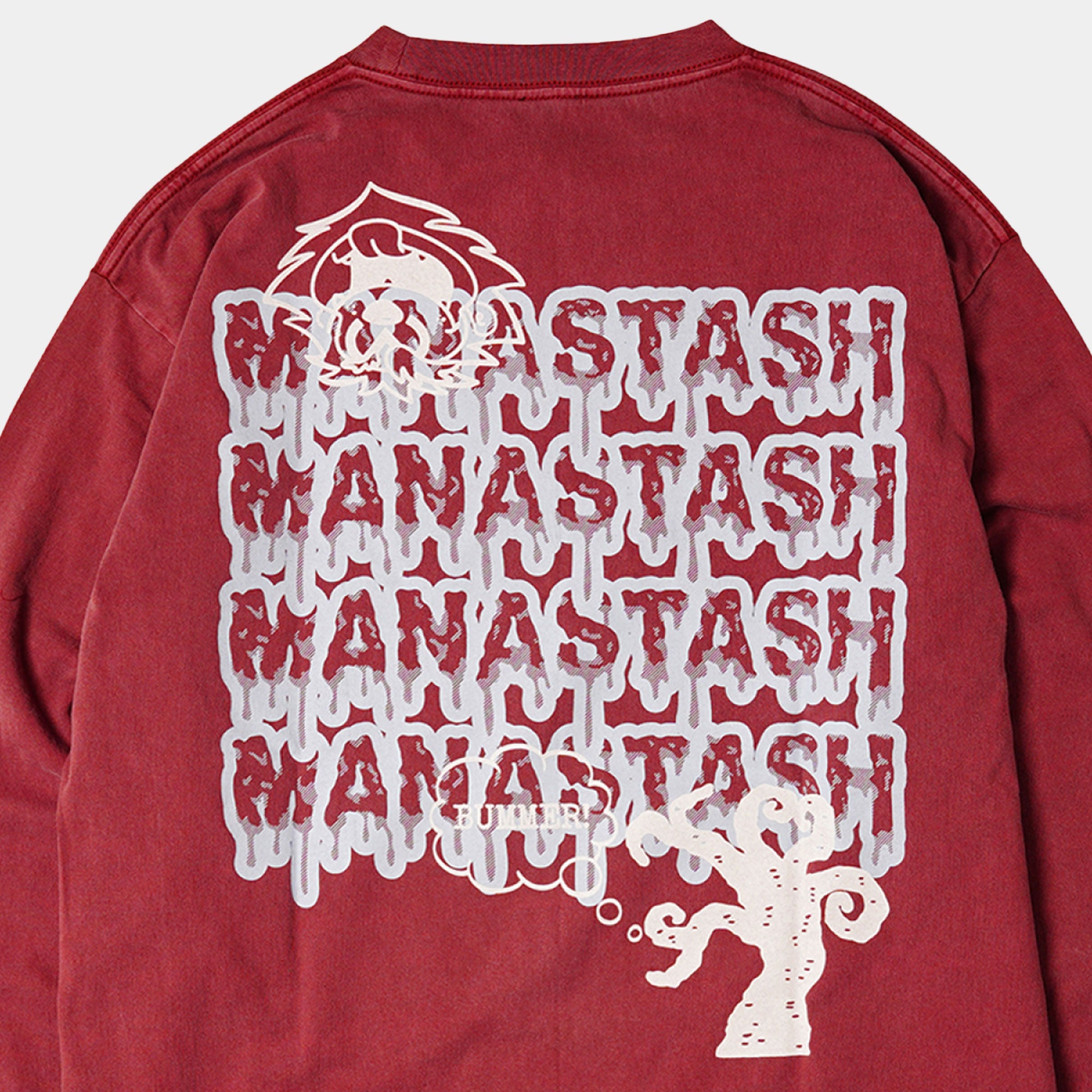 Manastash Pumice Mushroom LS Tee - Burgundy