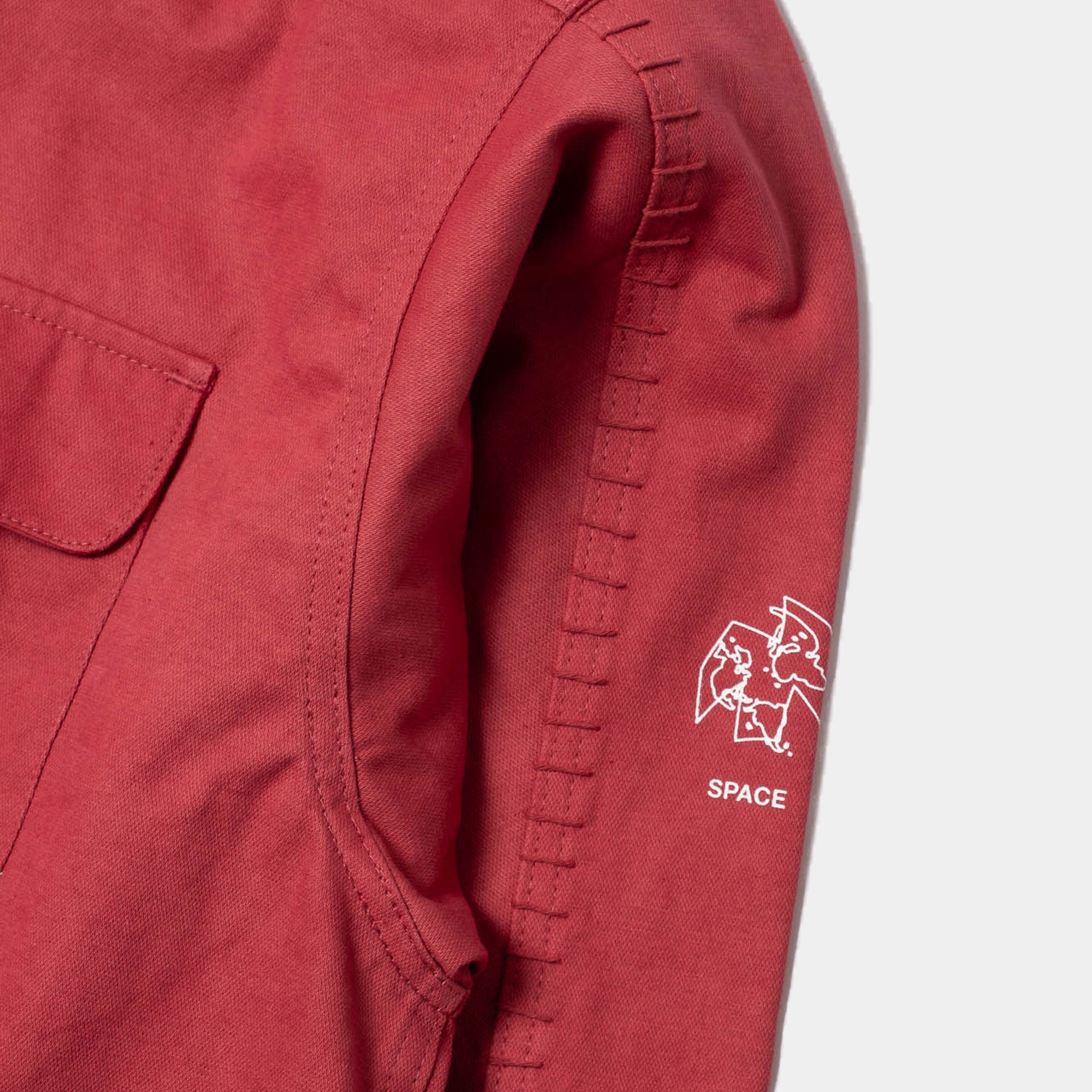 Space Available Recycling Uniform Jacket - Red