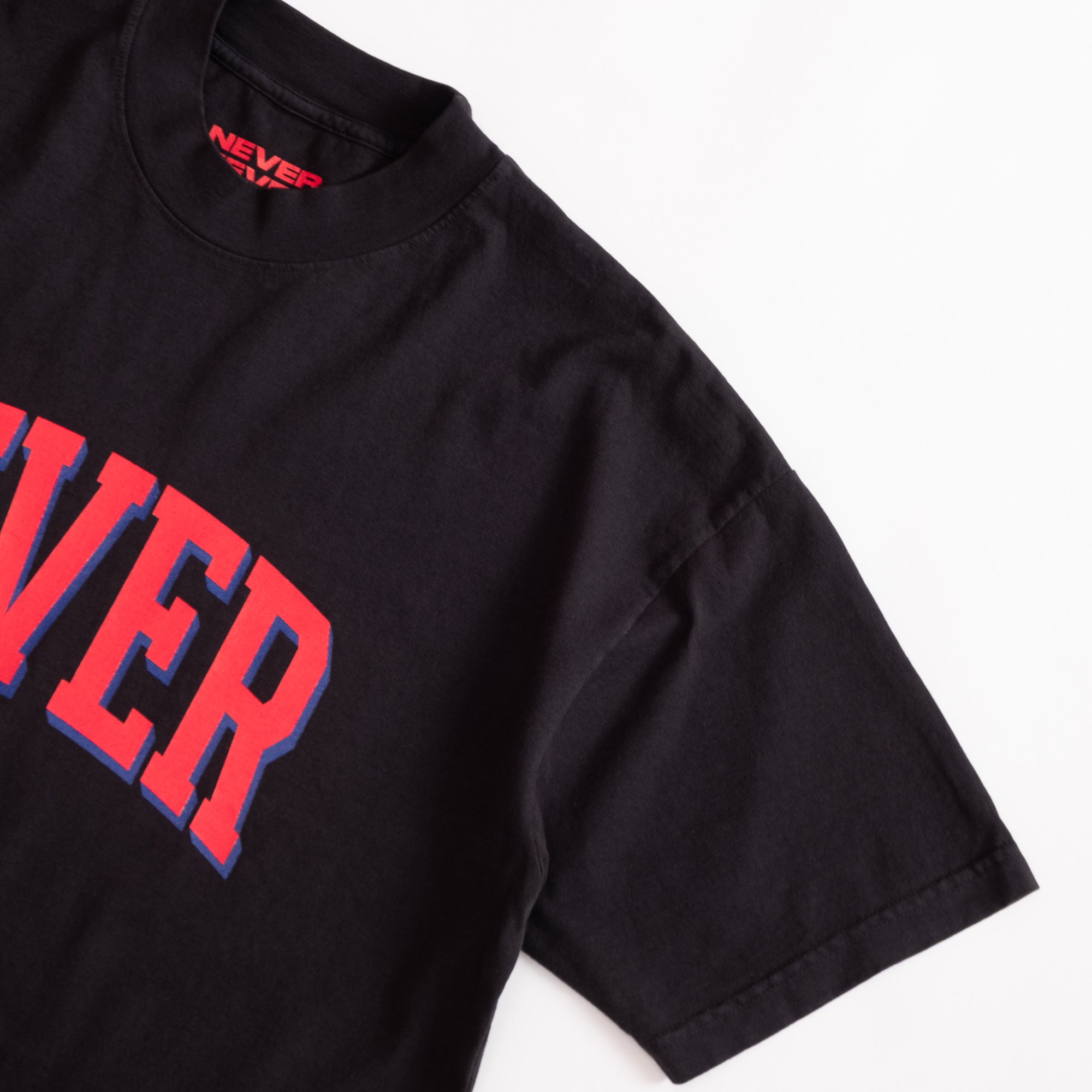 Never Never x High Society Tee - NEVER FRONT