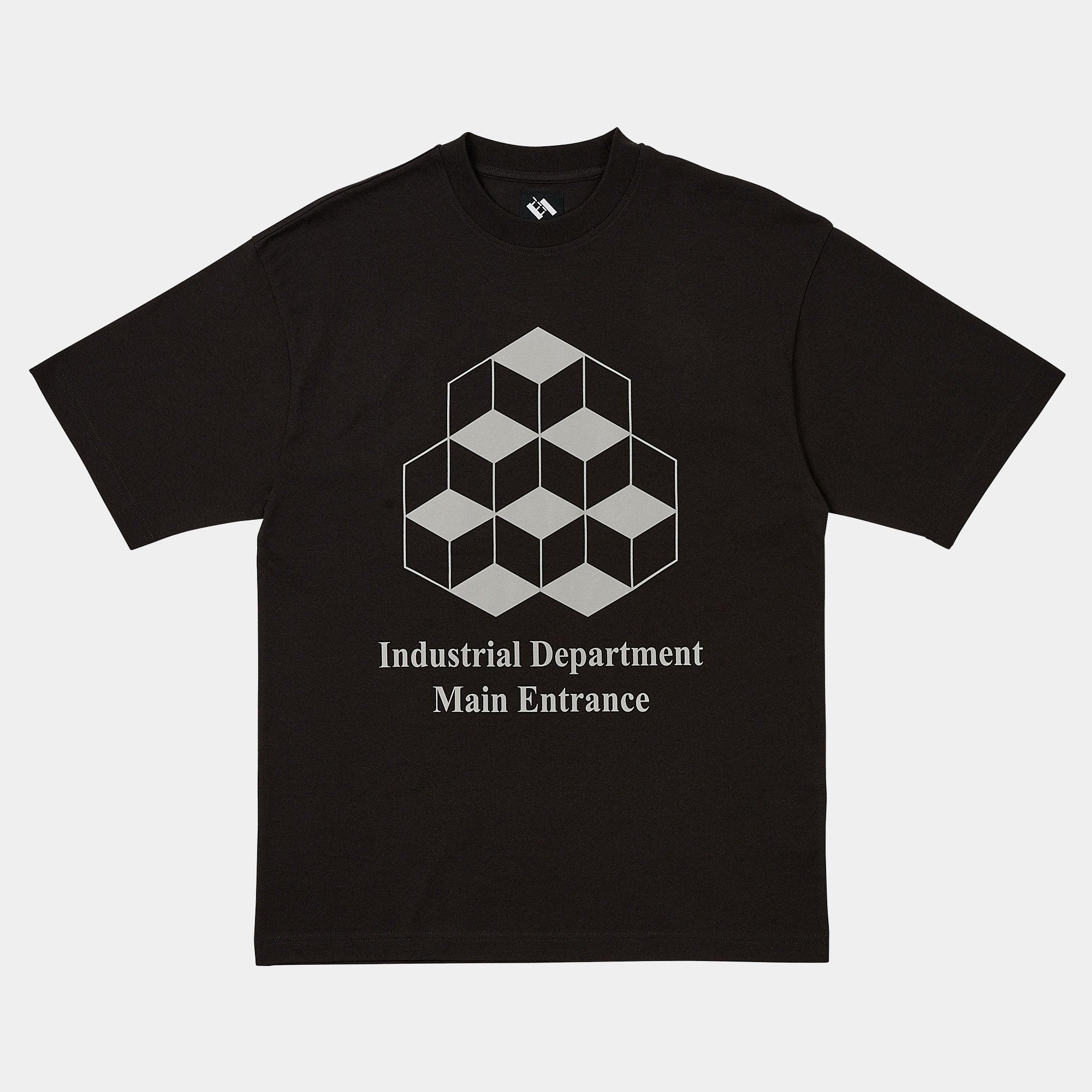 The Trilogy Tapes TTT Industrial Department T-Shirt - Black