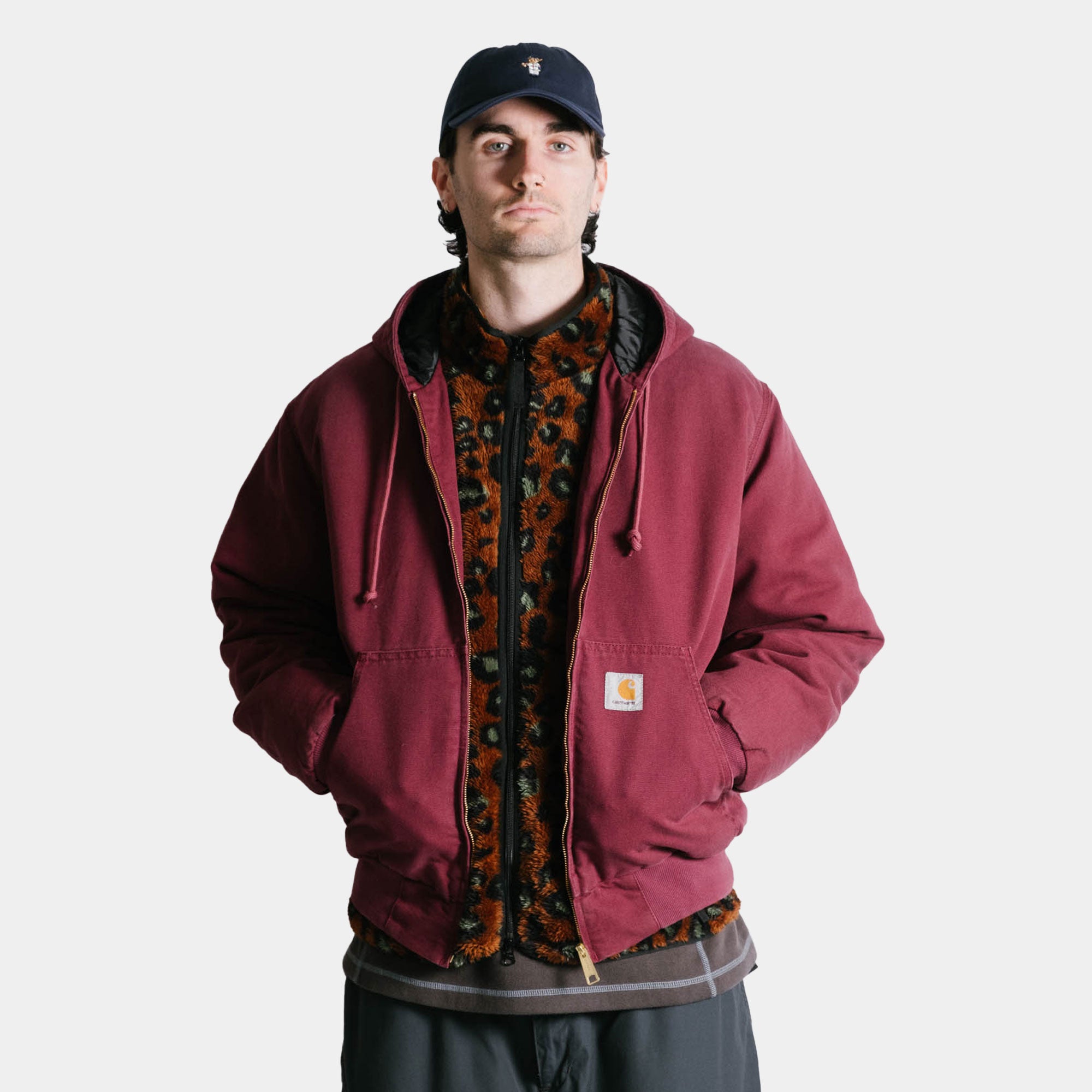 Carhartt WIP OG Active Jacket (Winter) - Malbec