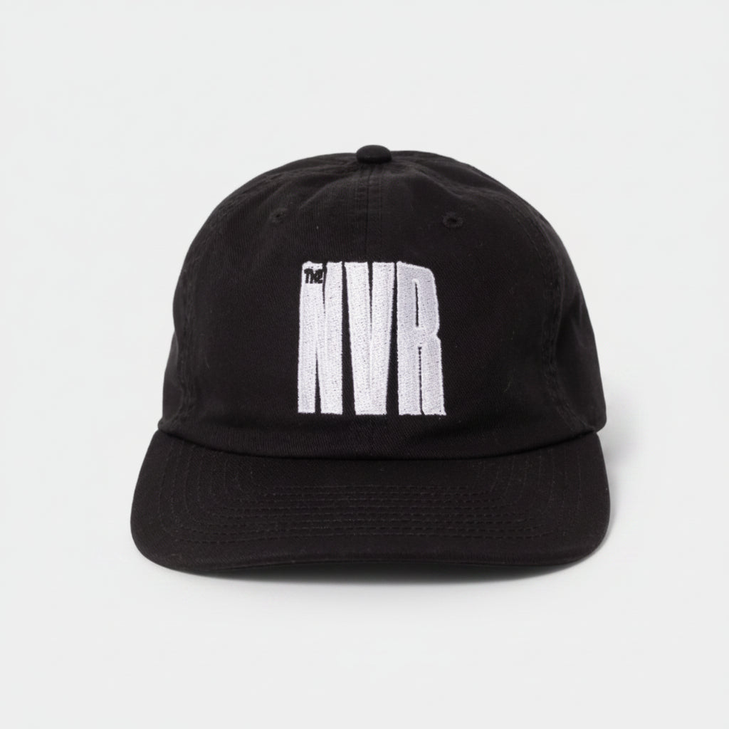 Never Never NVR 6 Panel Hat - Black