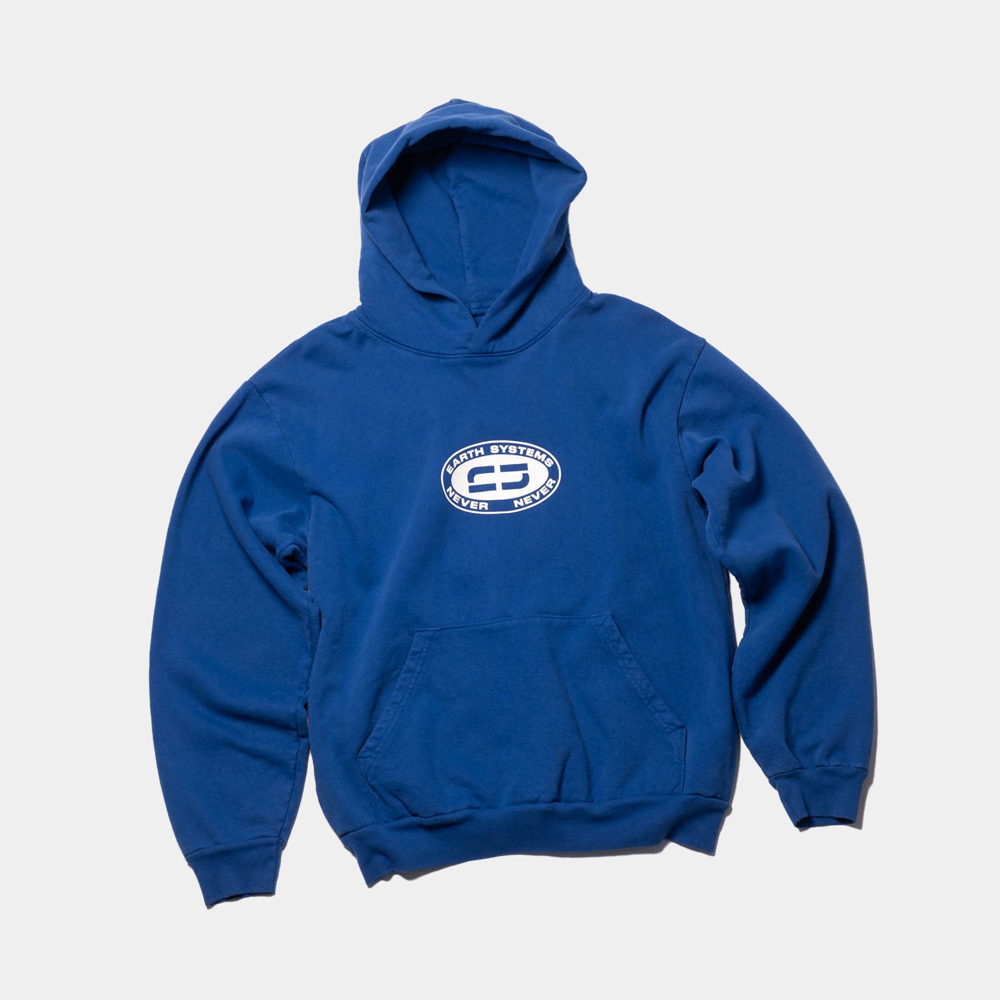 Never Never Earth Systems Hoody - Cobalt