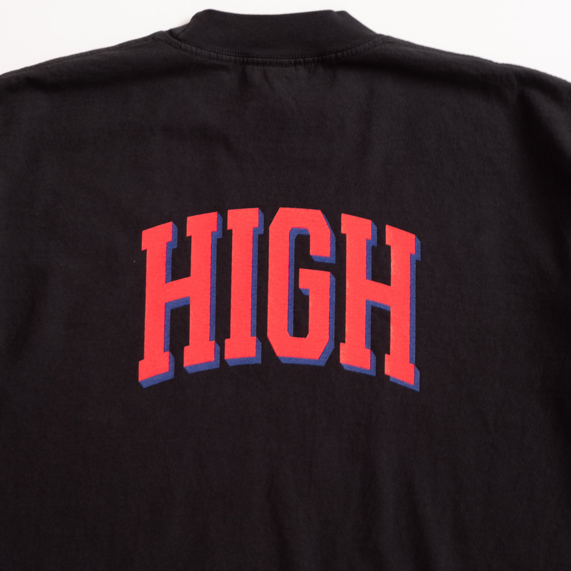 Never Never x High Society Tee - NEVER FRONT