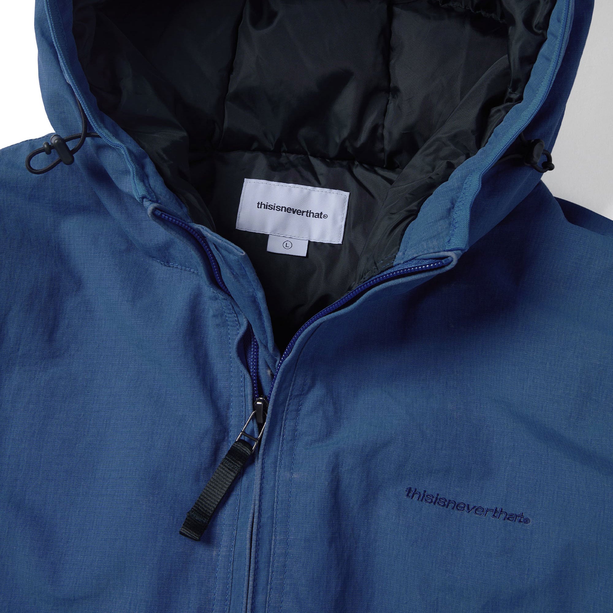 thisisneverthat Washed Down Puffer Jacket - Blue