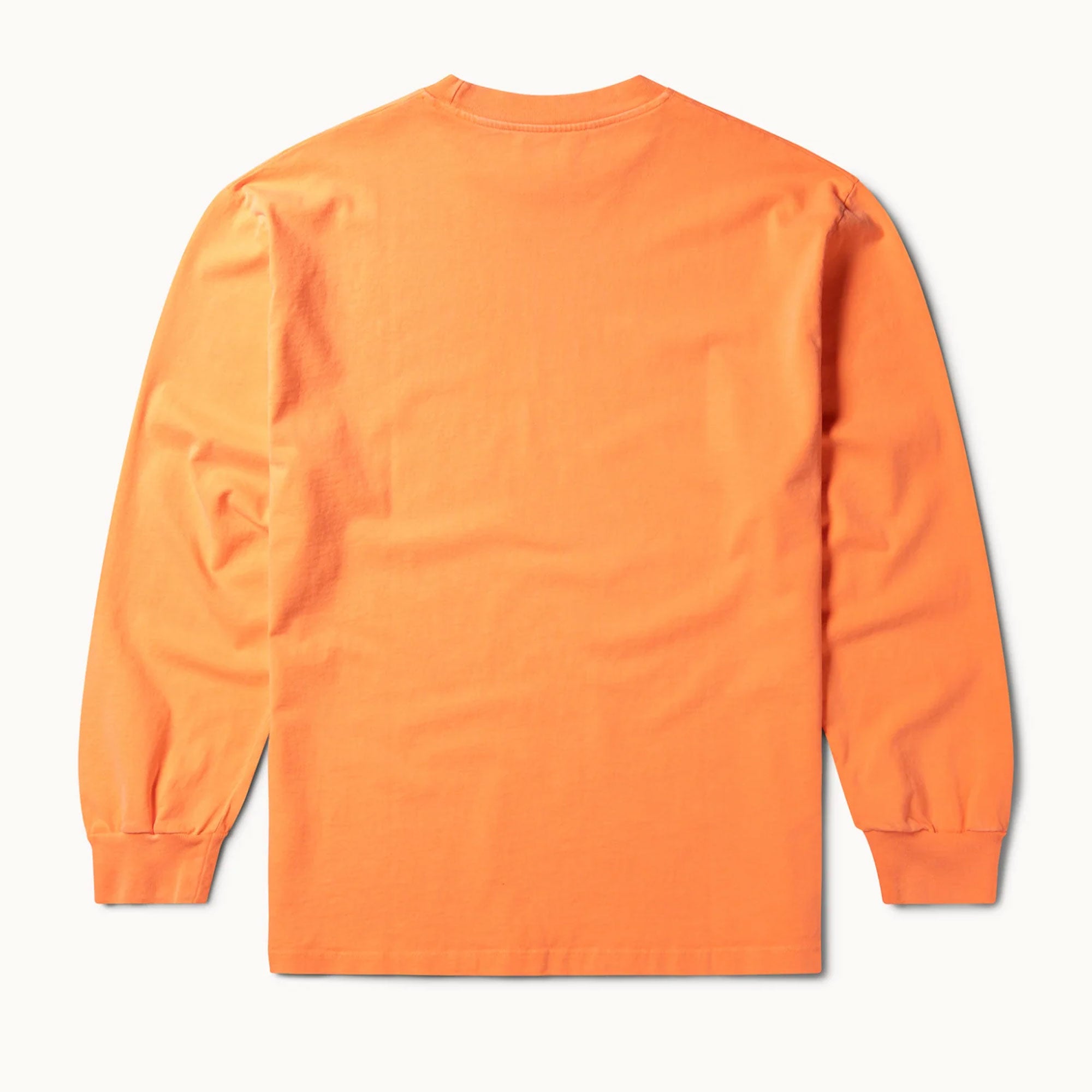 Aries Temple LS Tee - Fluoro Red