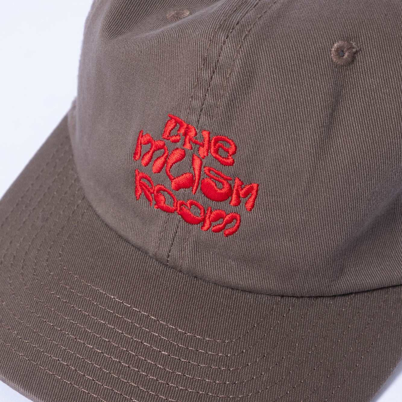 Never Never The Mush Room 6 Panel Hat - Washed Brown