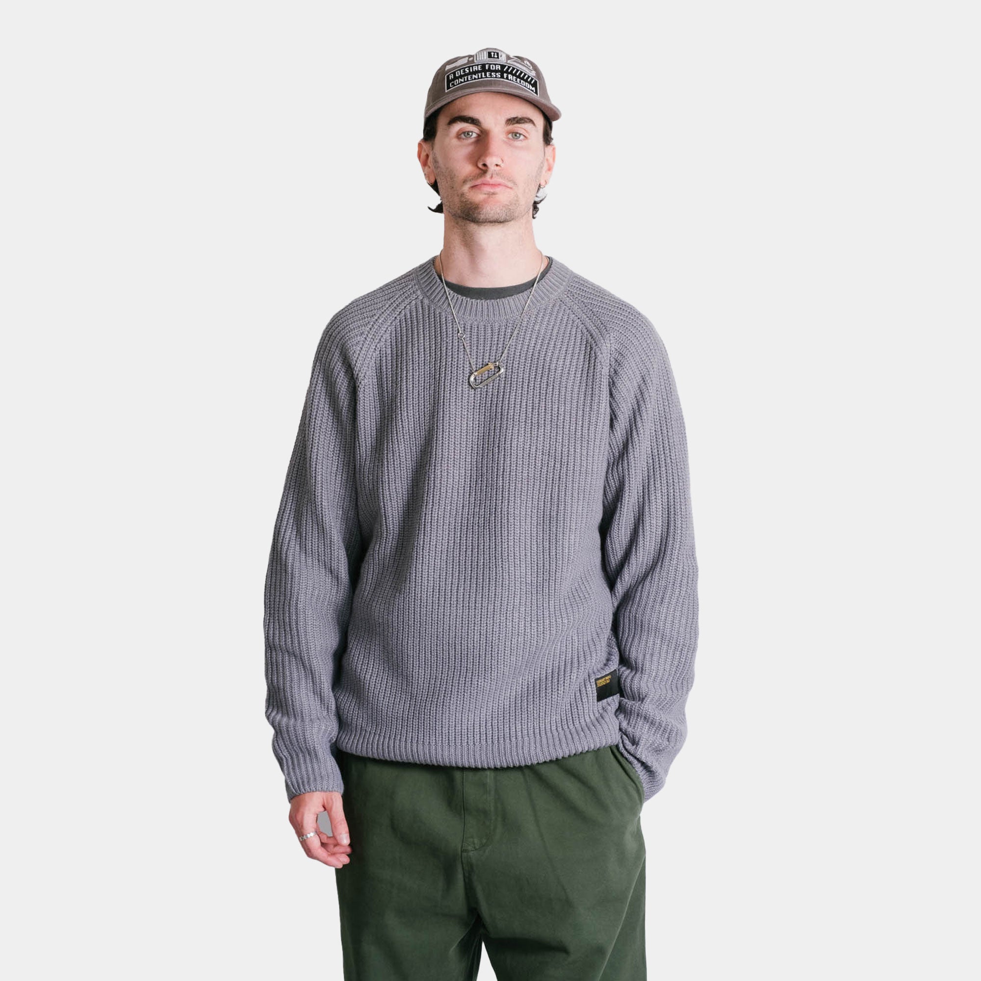 Carhartt WIP Forth Sweater - Dove Grey