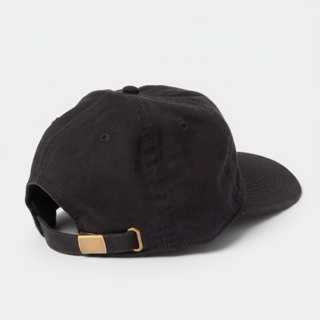 Never Never NVR 6 Panel Hat - Black