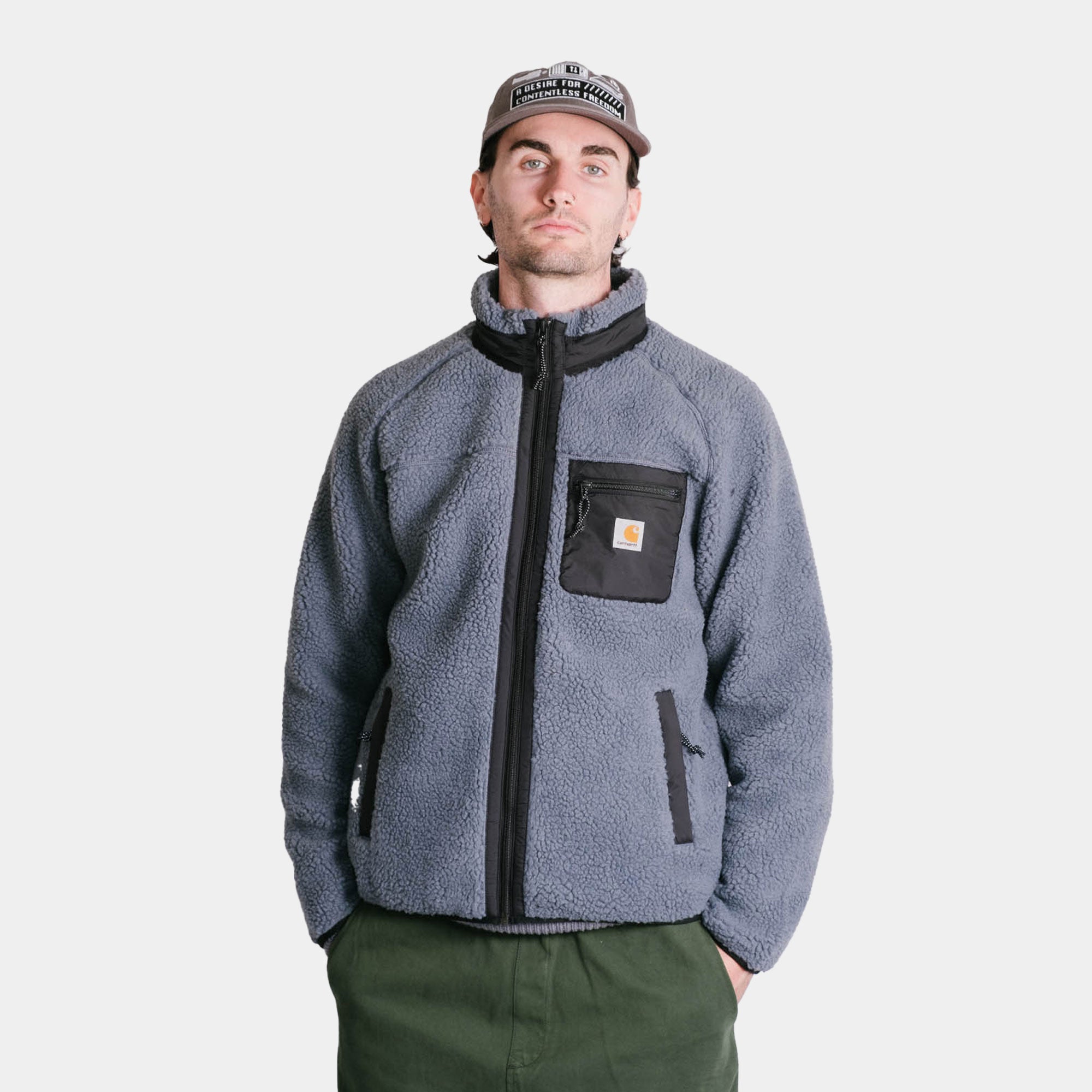 Carhartt WIP Prentis Liner - Dove Grey/Black