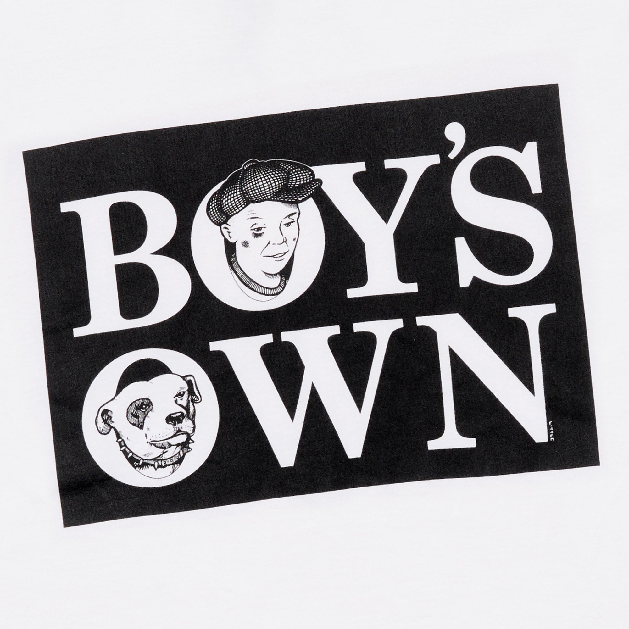 Boy's Own Classic Logo Tee - White