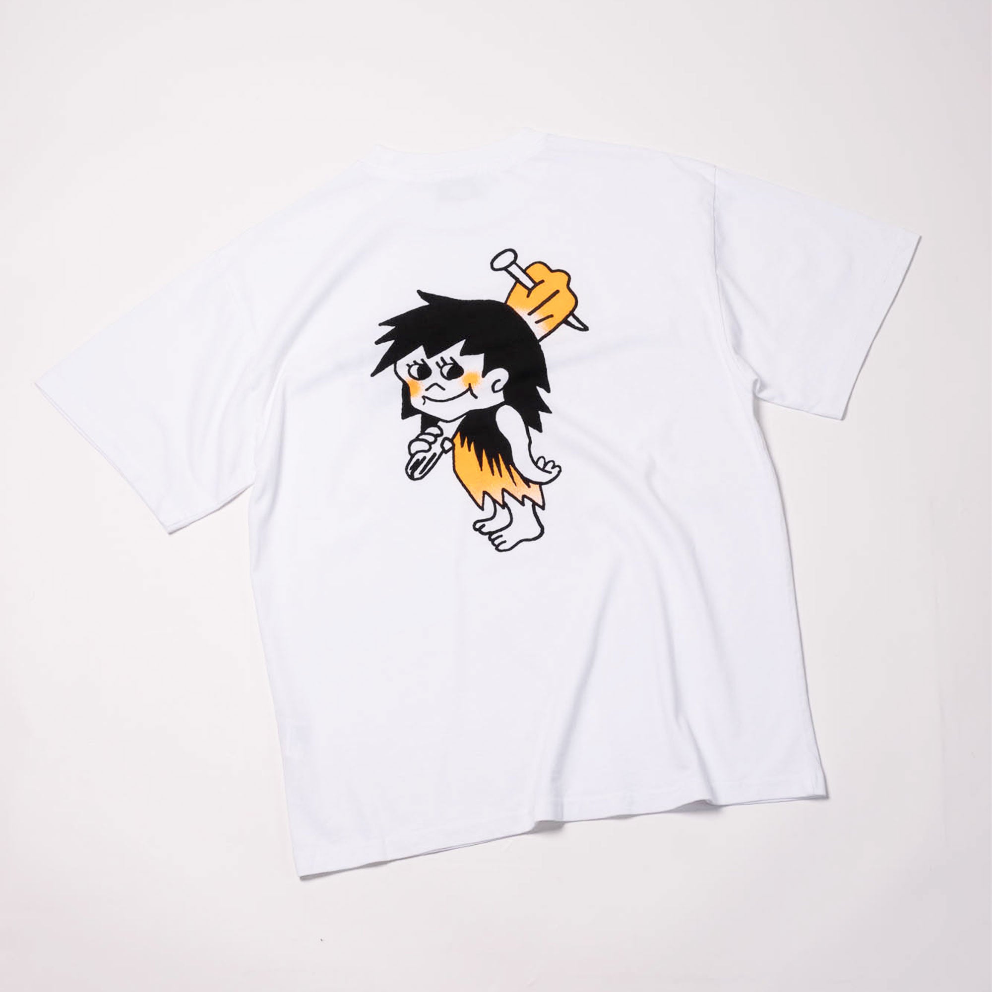 Aries They Cave SS Tee - White