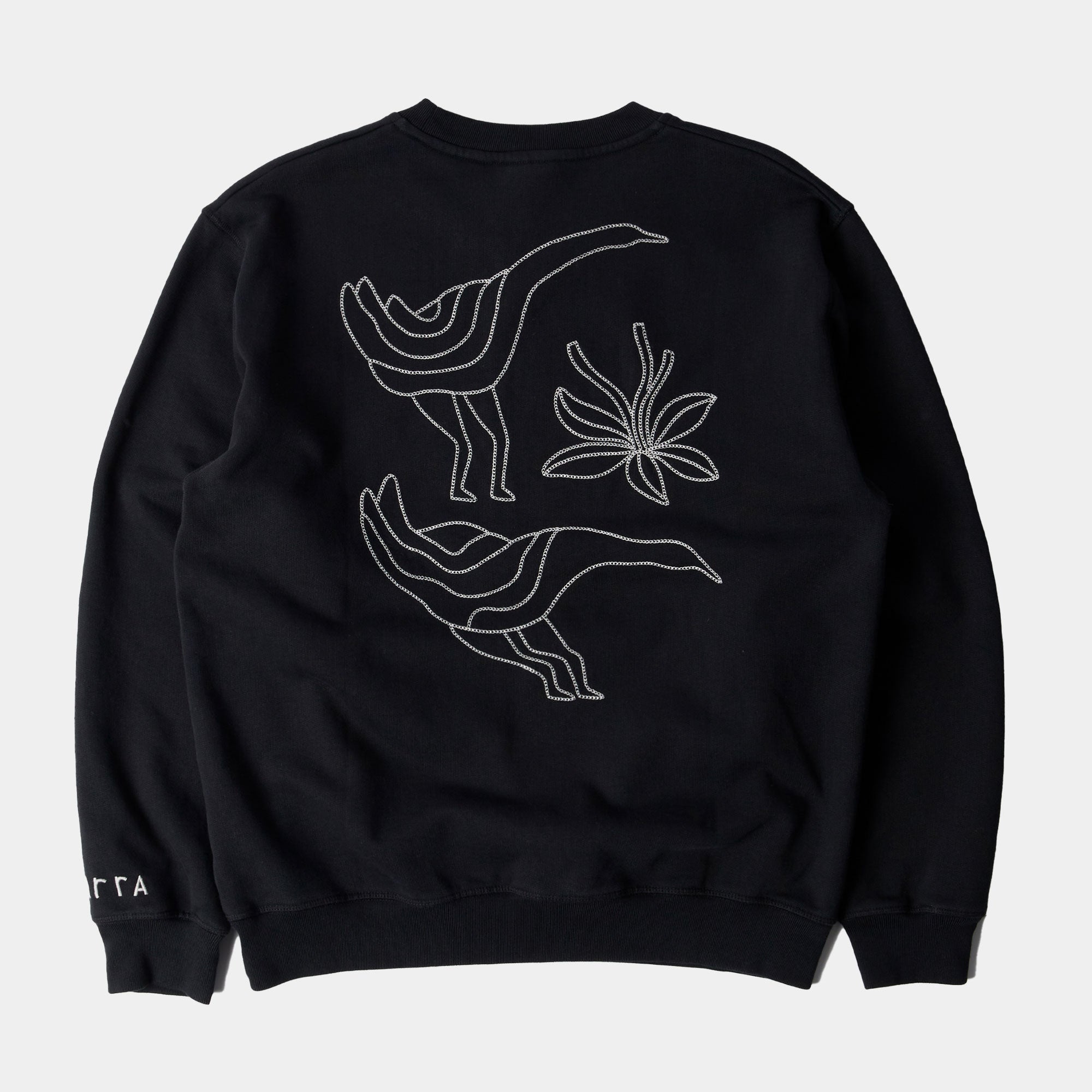 By Parra Duck Attack Crew Neck Sweatshirt - Black