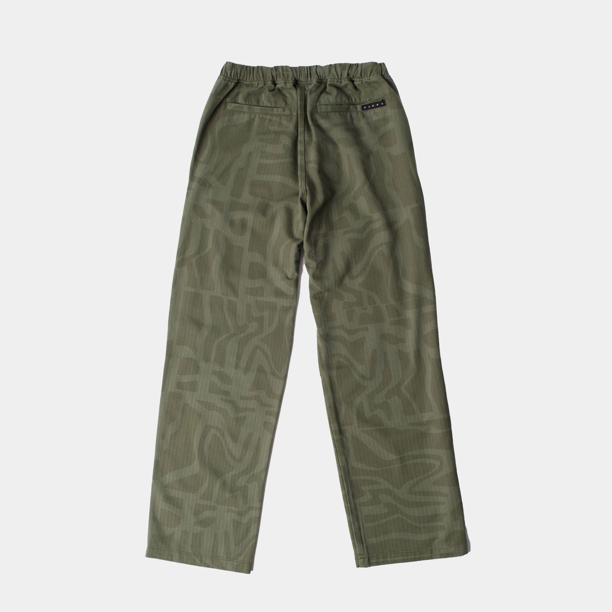 By Parra Broken FTP Pants - Green