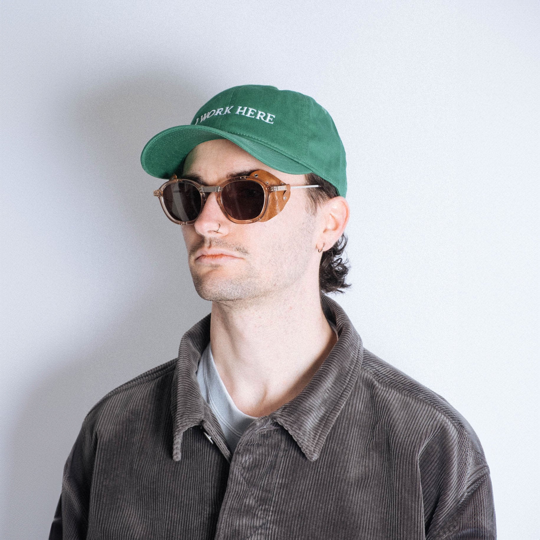 Brain Dead x South2 West8 Polorized Foldable Eyewear - Amber