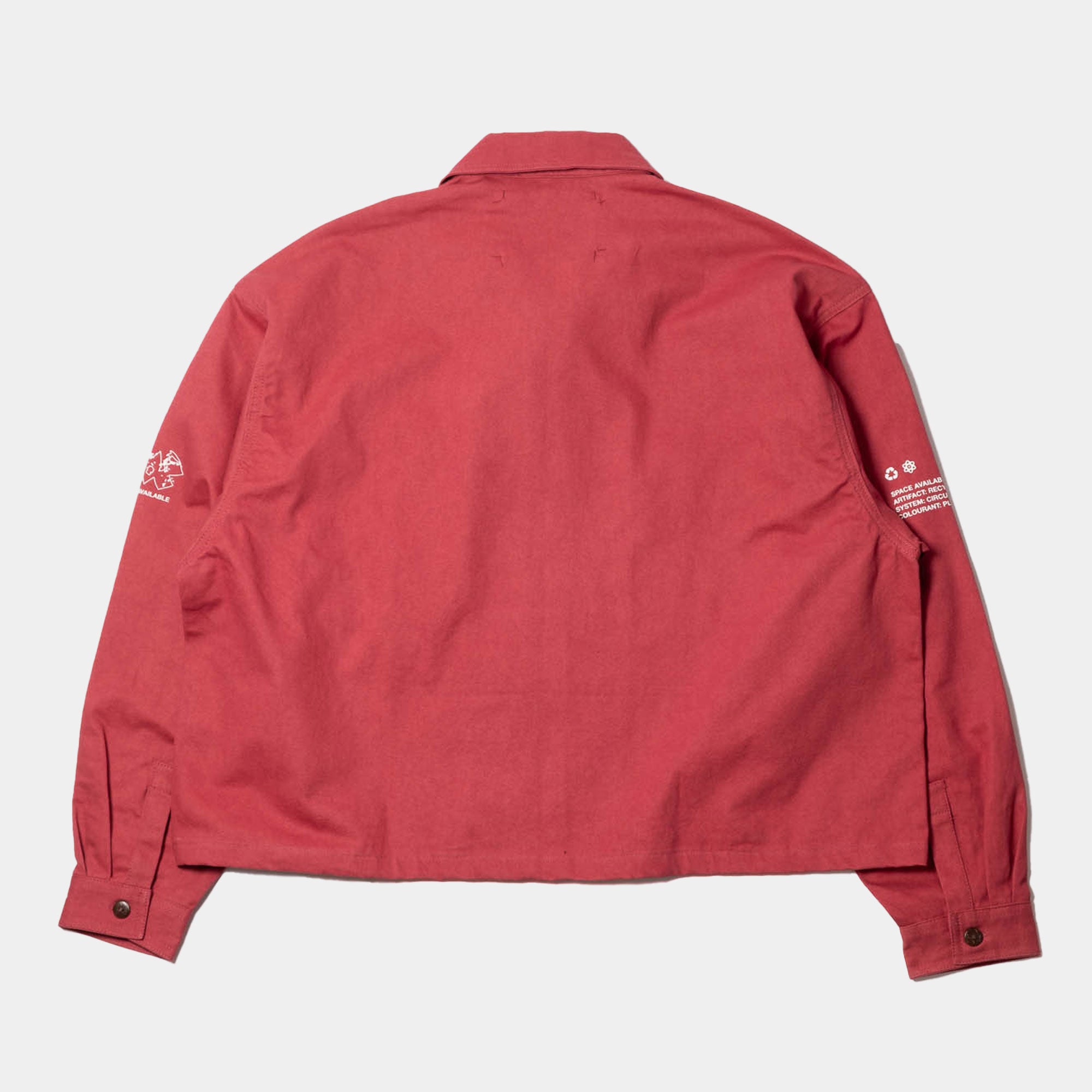 Space Available Recycling Uniform Jacket - Red