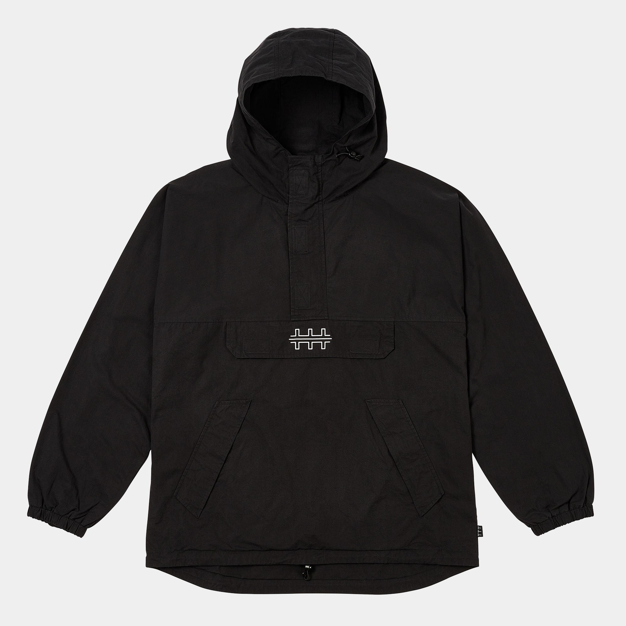 The Trilogy Tapes TTT Pulse Hooded Jacket - Black