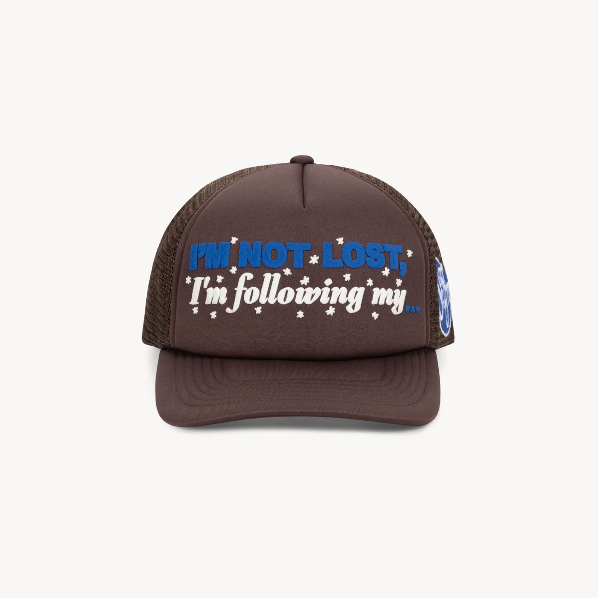 Aries I'm Not Lost Trucker Cap - Brown