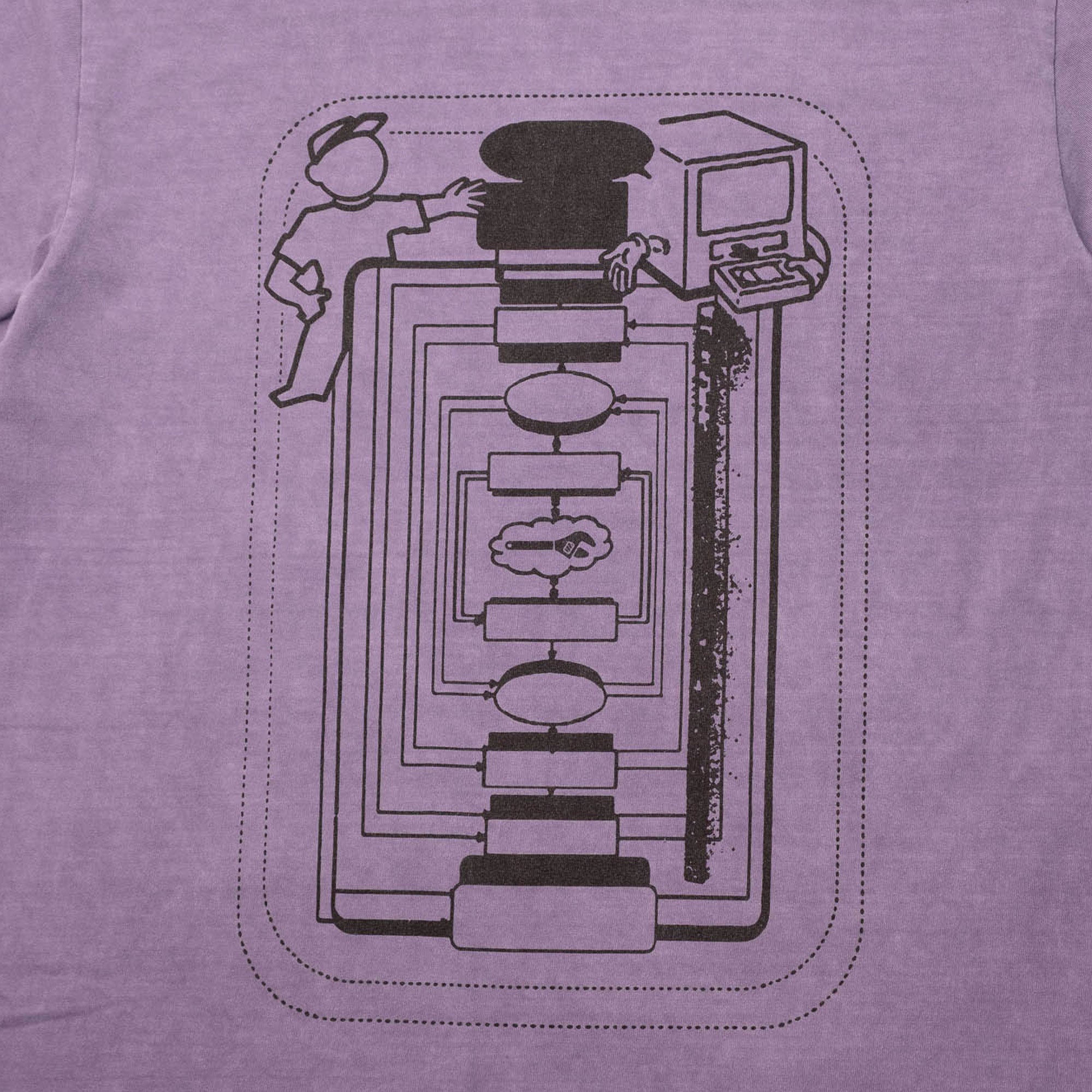 Cav Empt MD Siege Engine T-Shirt - Purple