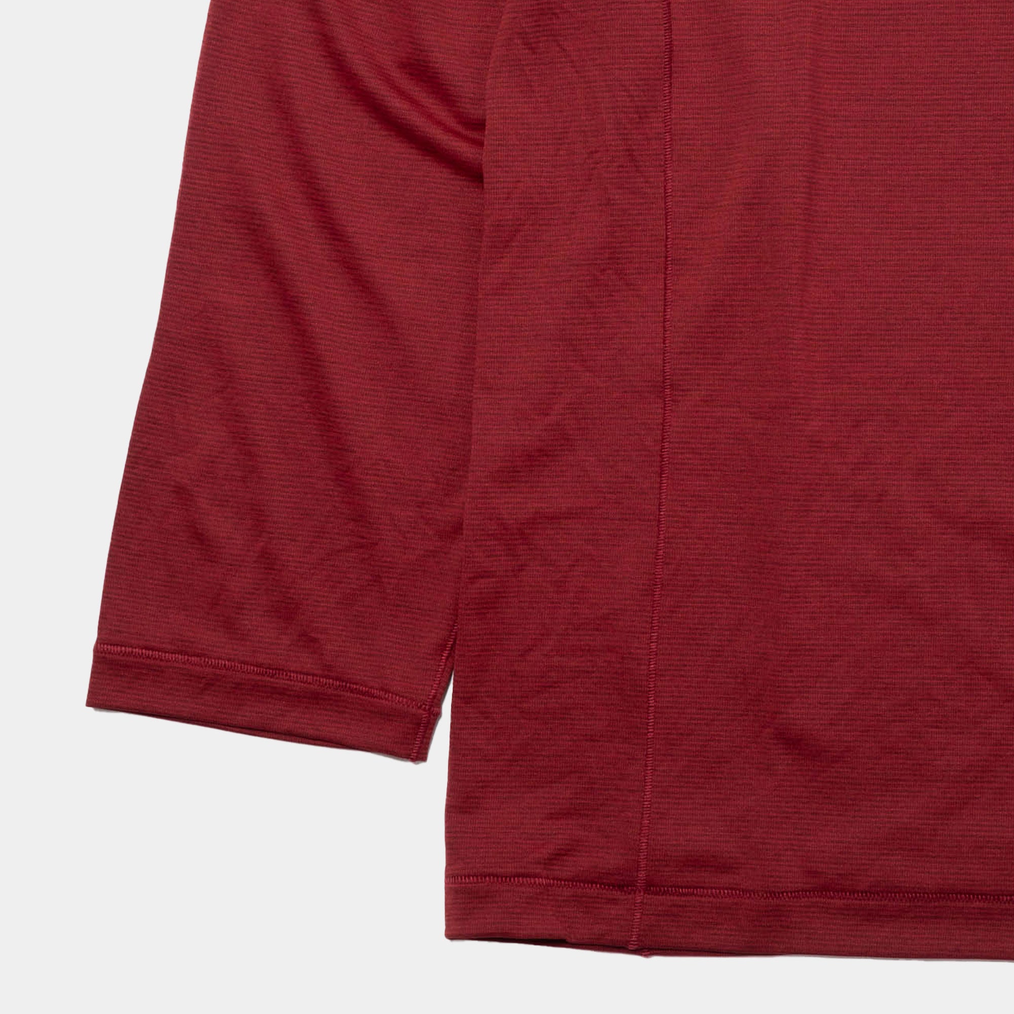 Gramicci Winter Thermal LS Crew - Maroon Heather