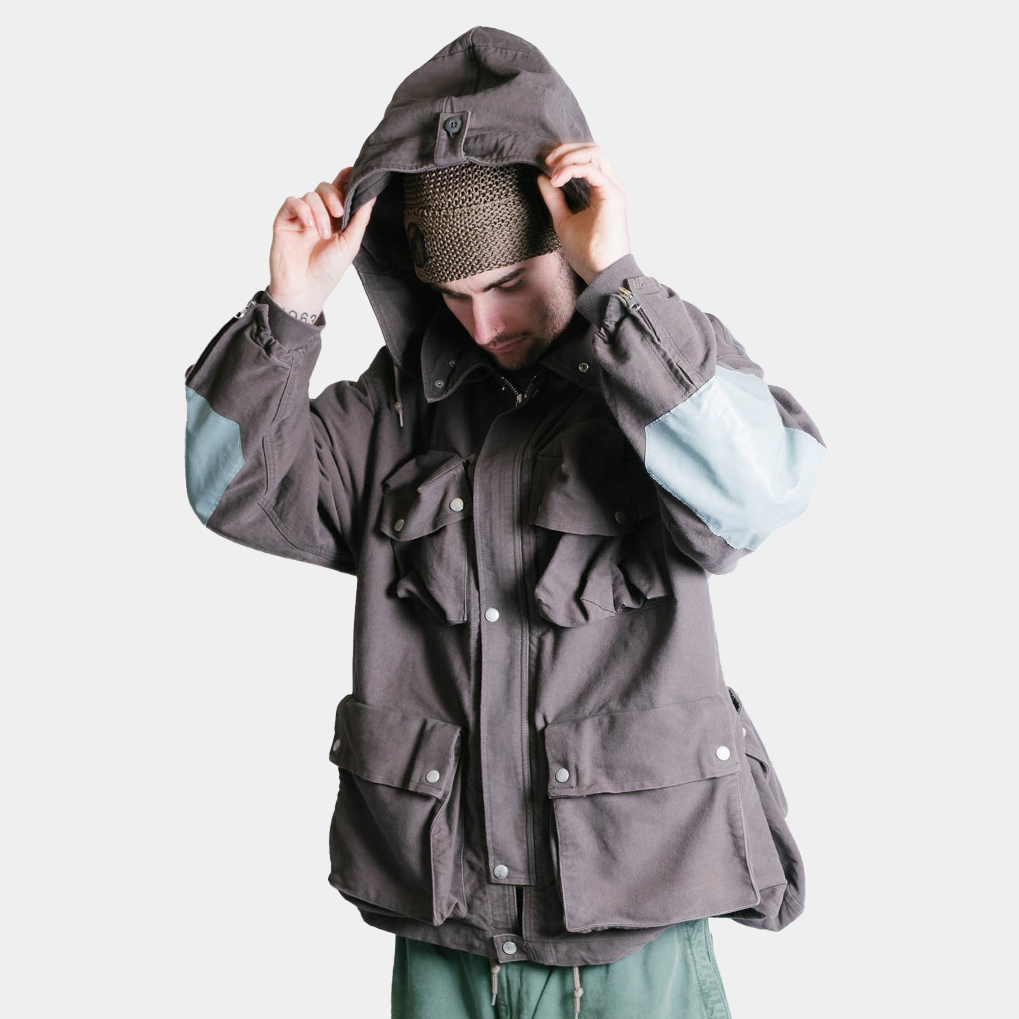 Cav Empt Utility Zip BDU Jacket - Grey