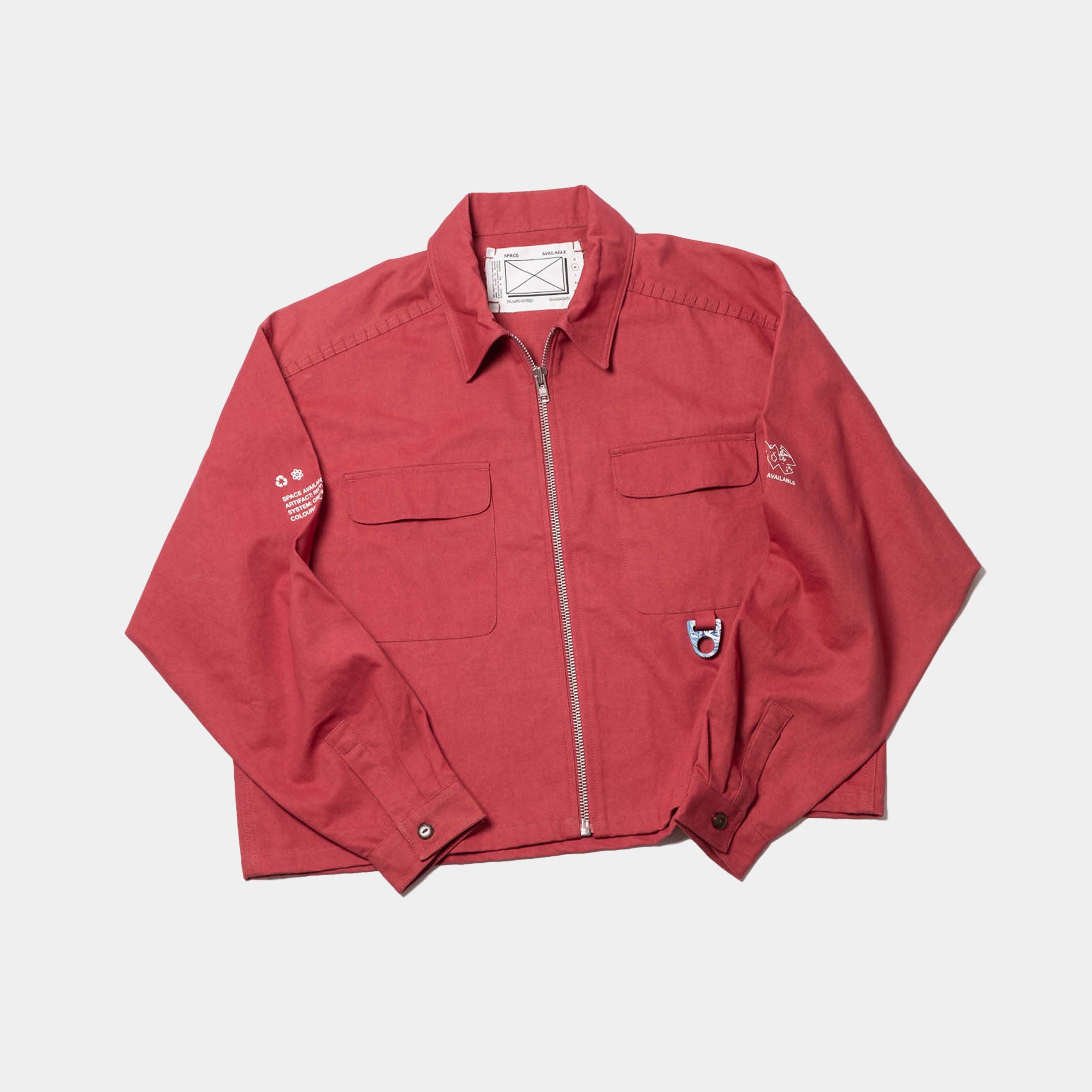 Space Available Recycling Uniform Jacket - Red