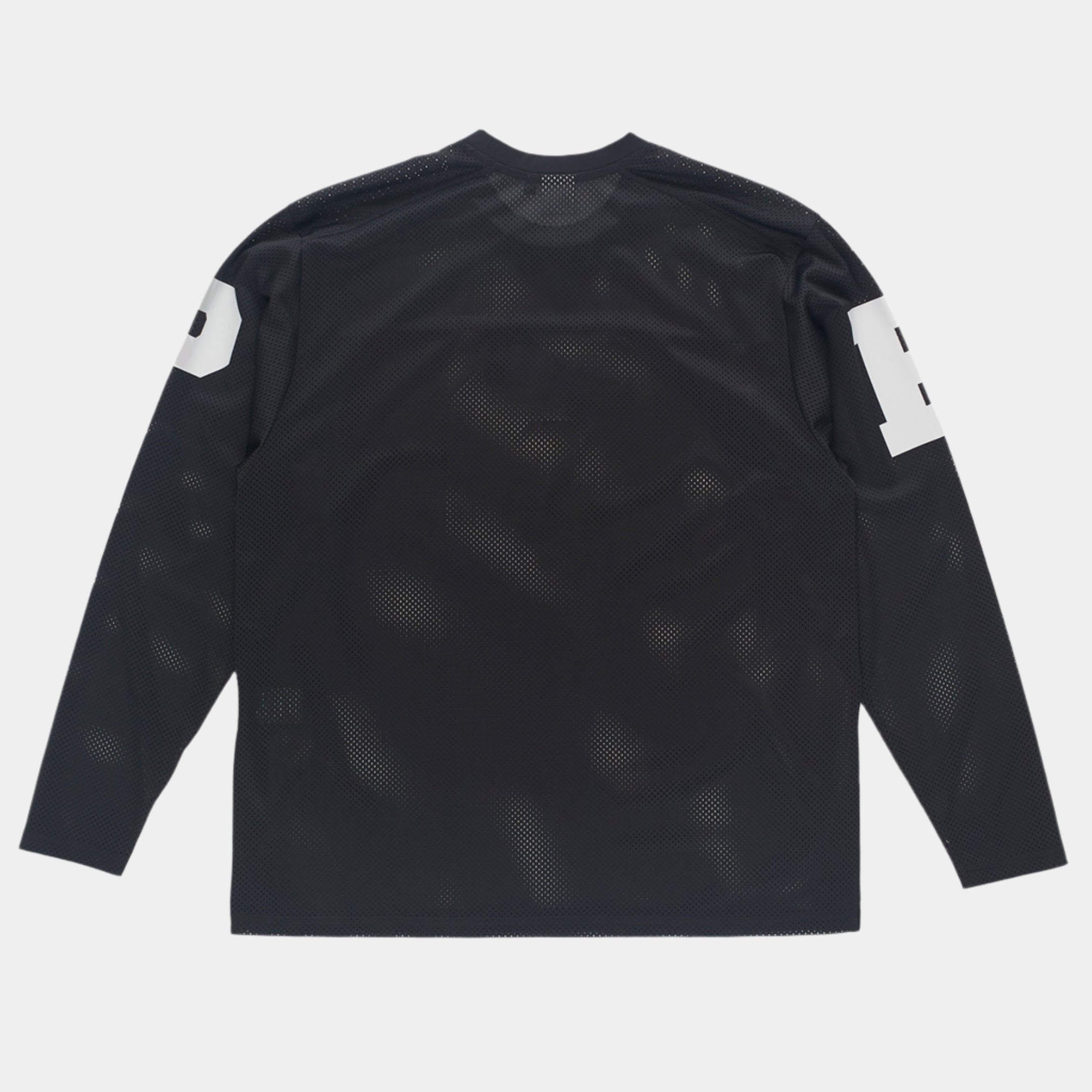 Pop Trading Company Mesh Football LS T-Shirt - Black