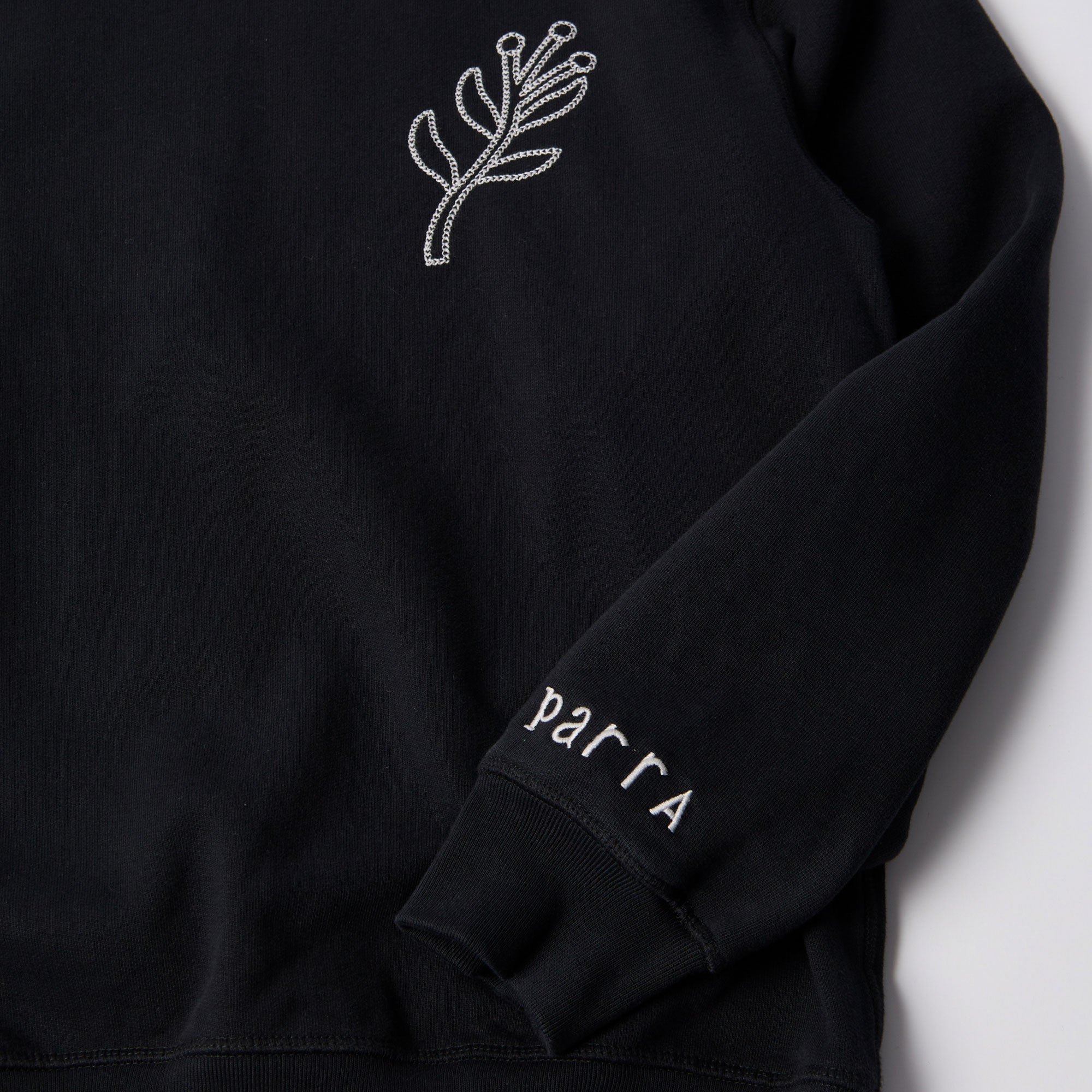 By Parra Duck Attack Crew Neck Sweatshirt - Black