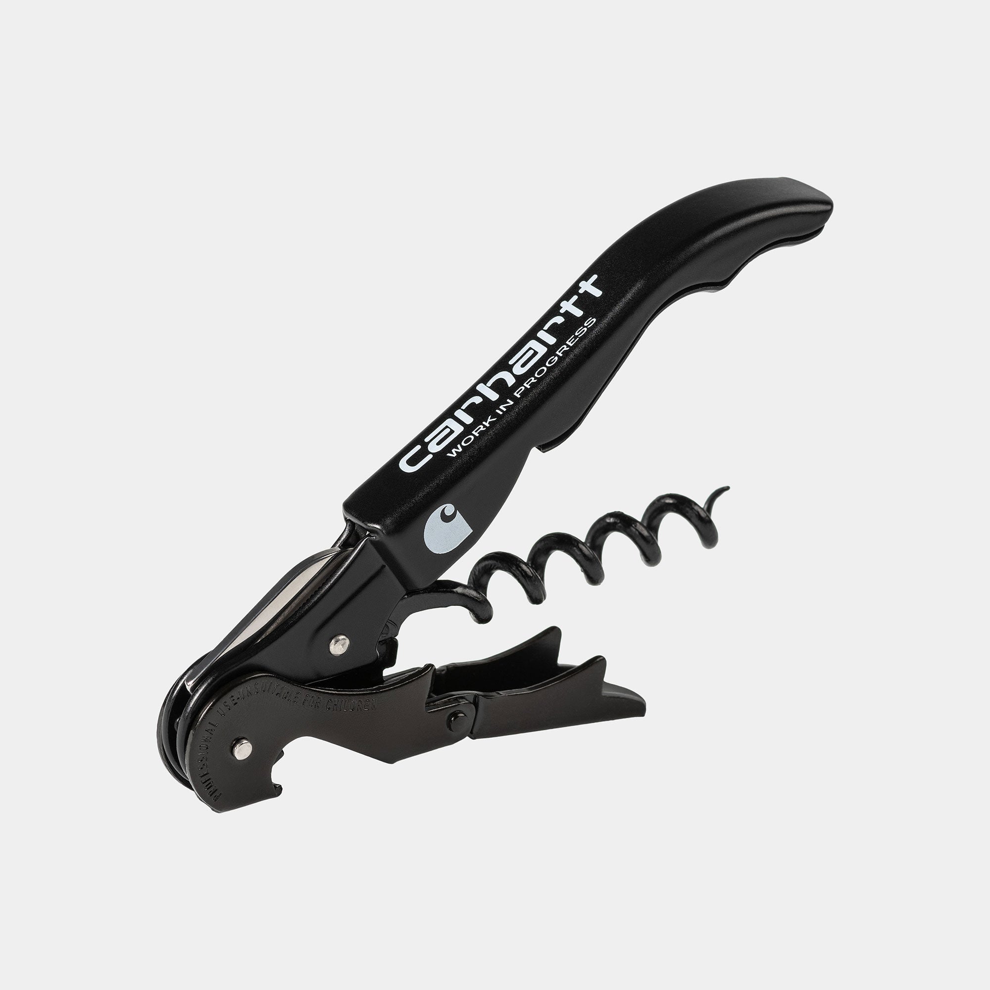 Carhartt WIP Script Pulltap's Corkscrew - Black/White