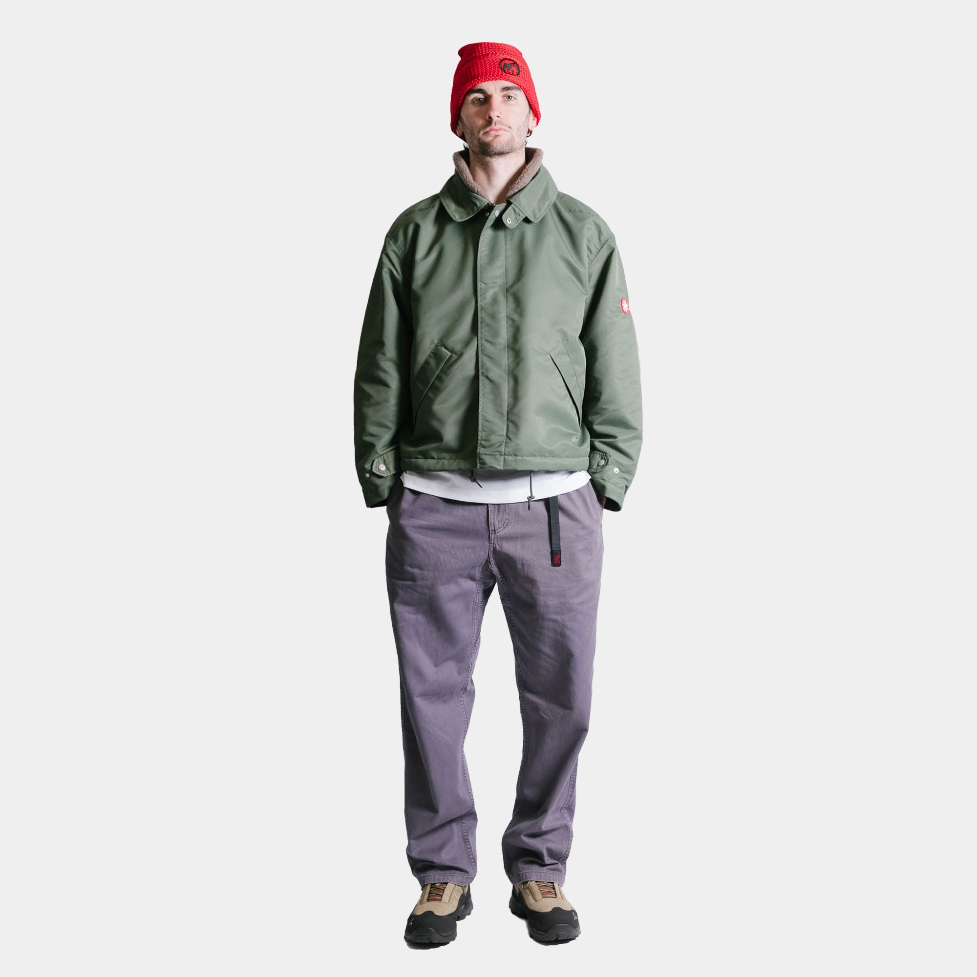 Cav Empt Boa Inner Zip Jacket - Green