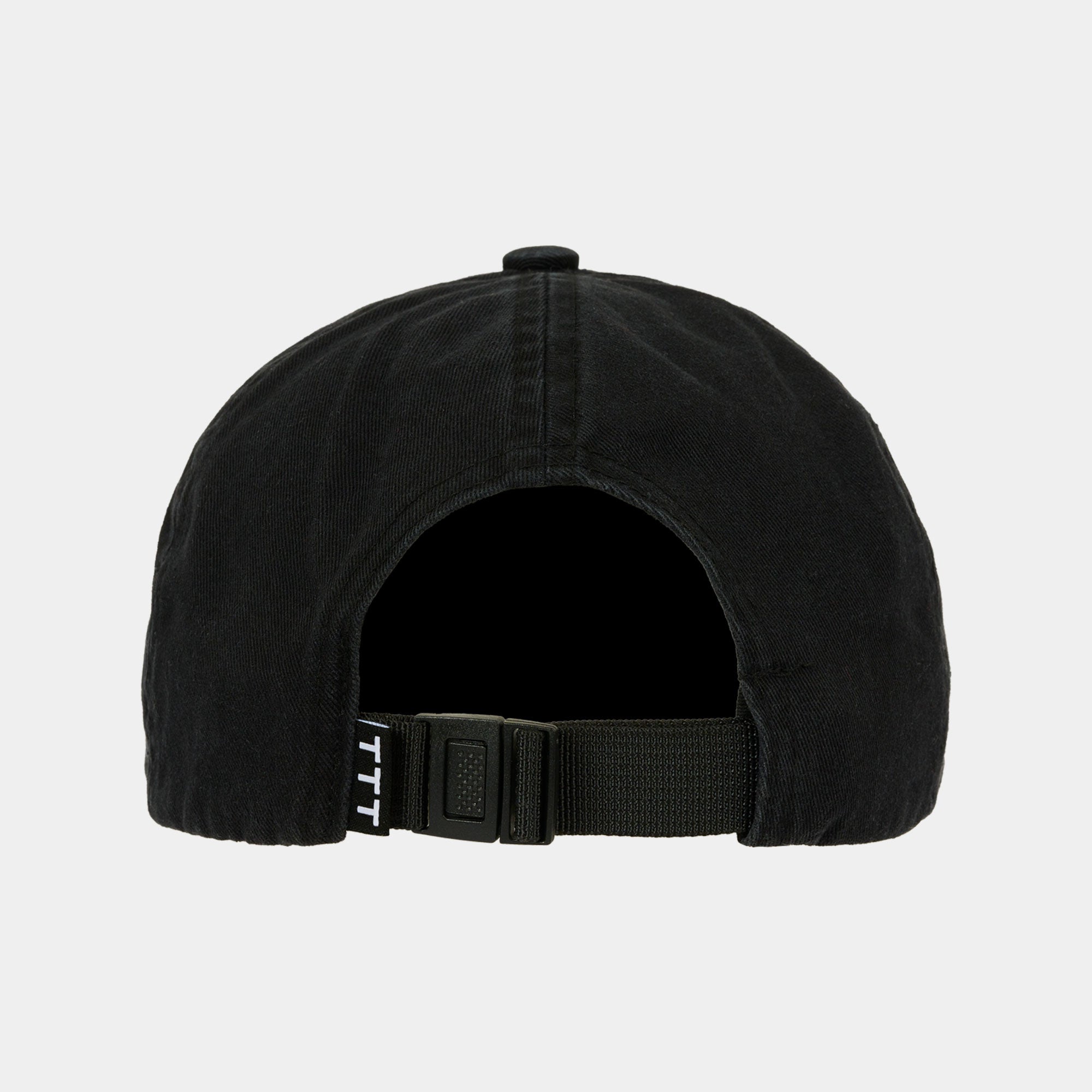 The Trilogy Tapes Heart 6 Panel Cap - Black