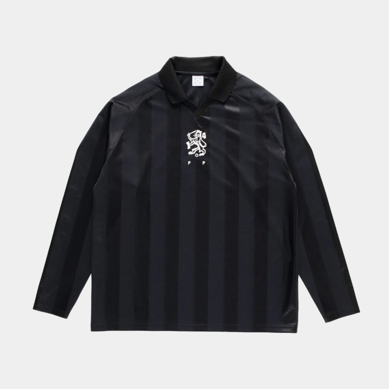 Pop Trading Company Sportif LS T-Shirt - Black