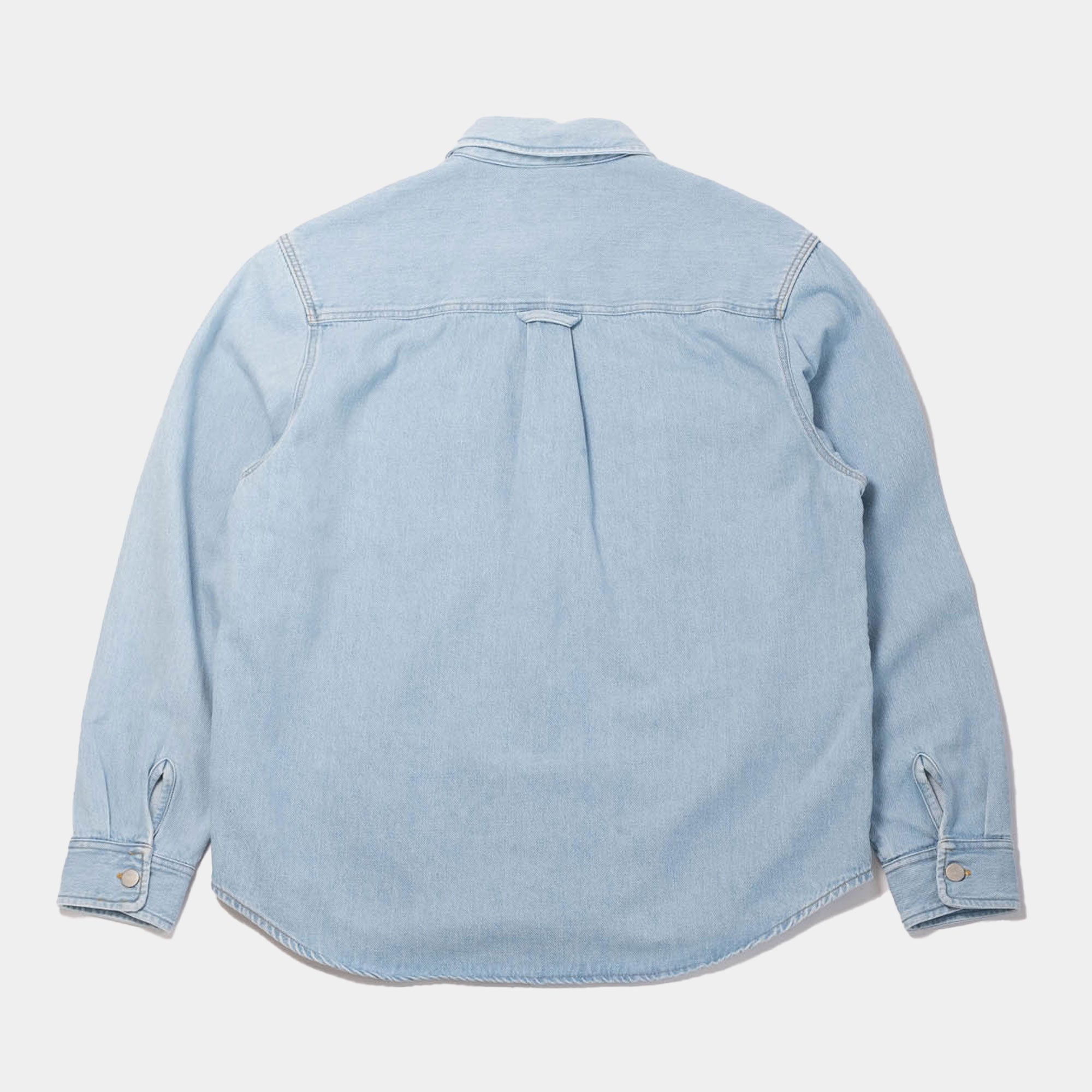 Carhartt WIP Harvey Shirt Jac - Blue Used Wash