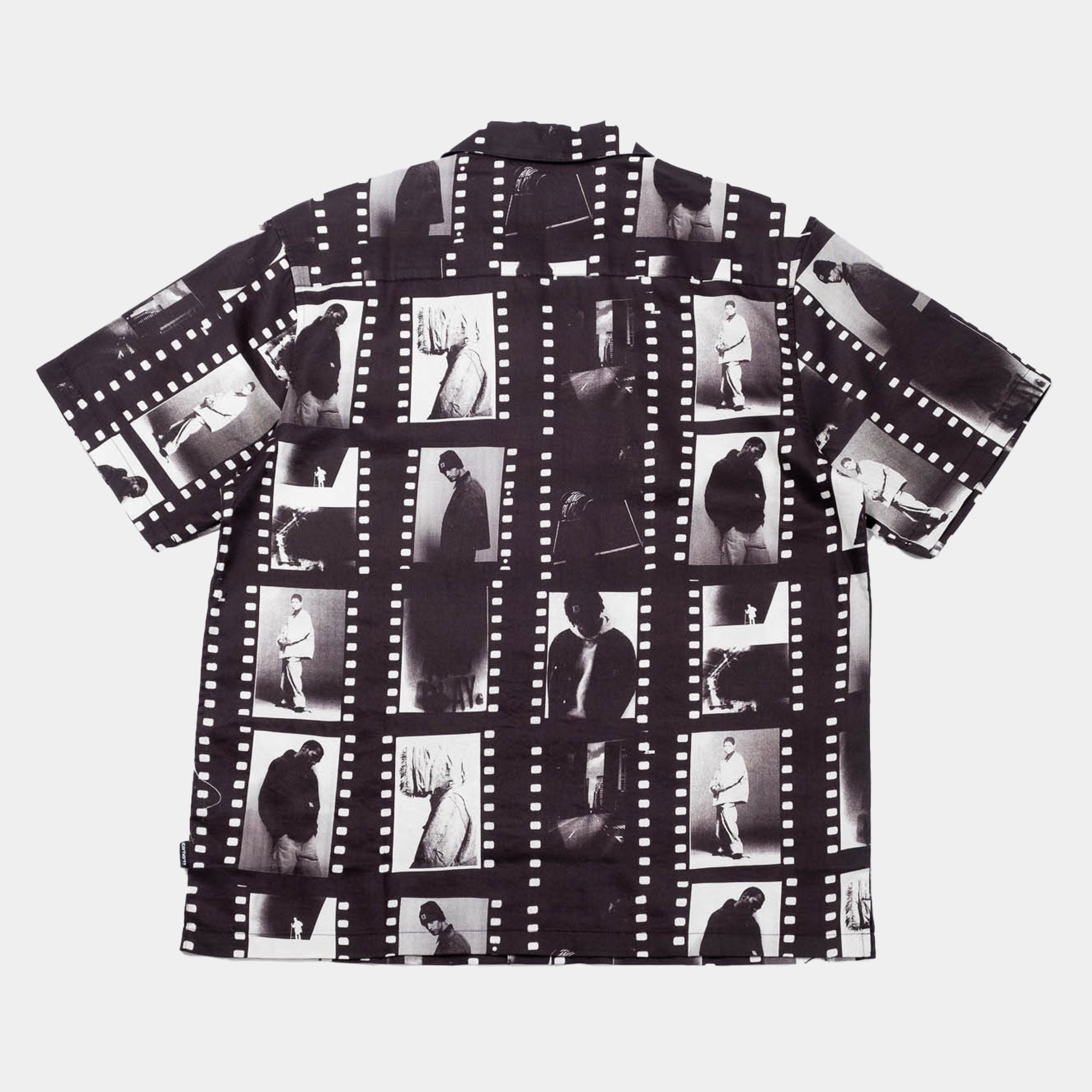 Carhartt WIP S/S Photo Strip Shirt - Black/White