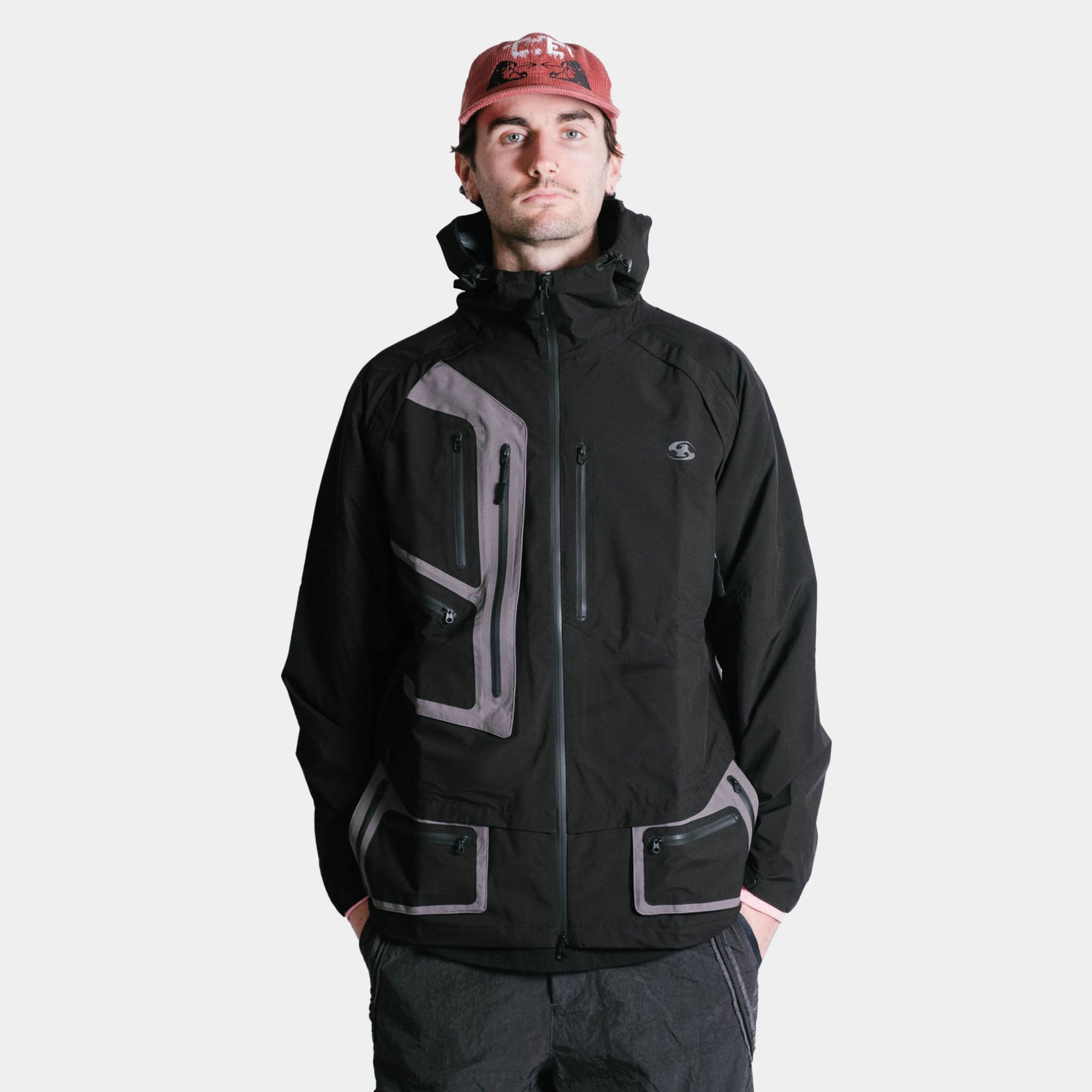 San San Gear 3L Windblock Jacket - Black