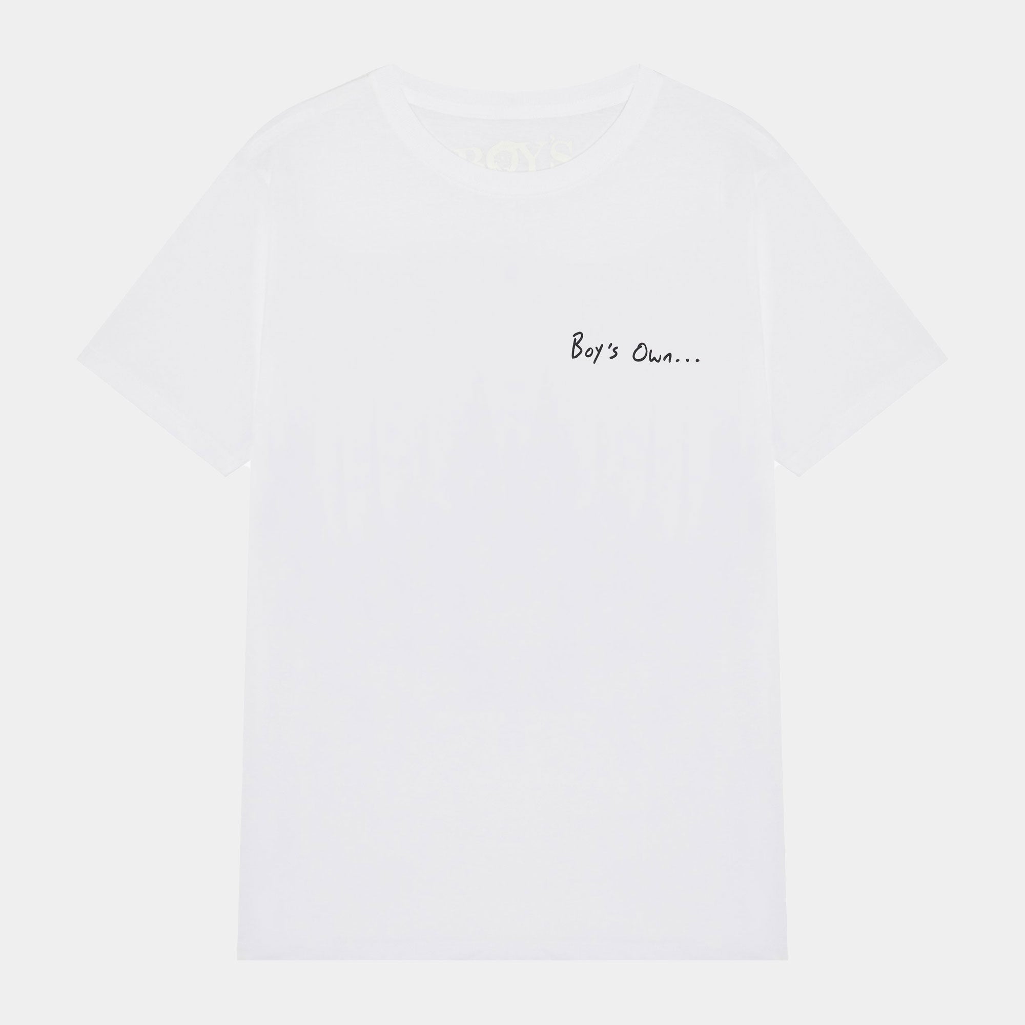 Boy's Own Oakey And Noise Tee - White