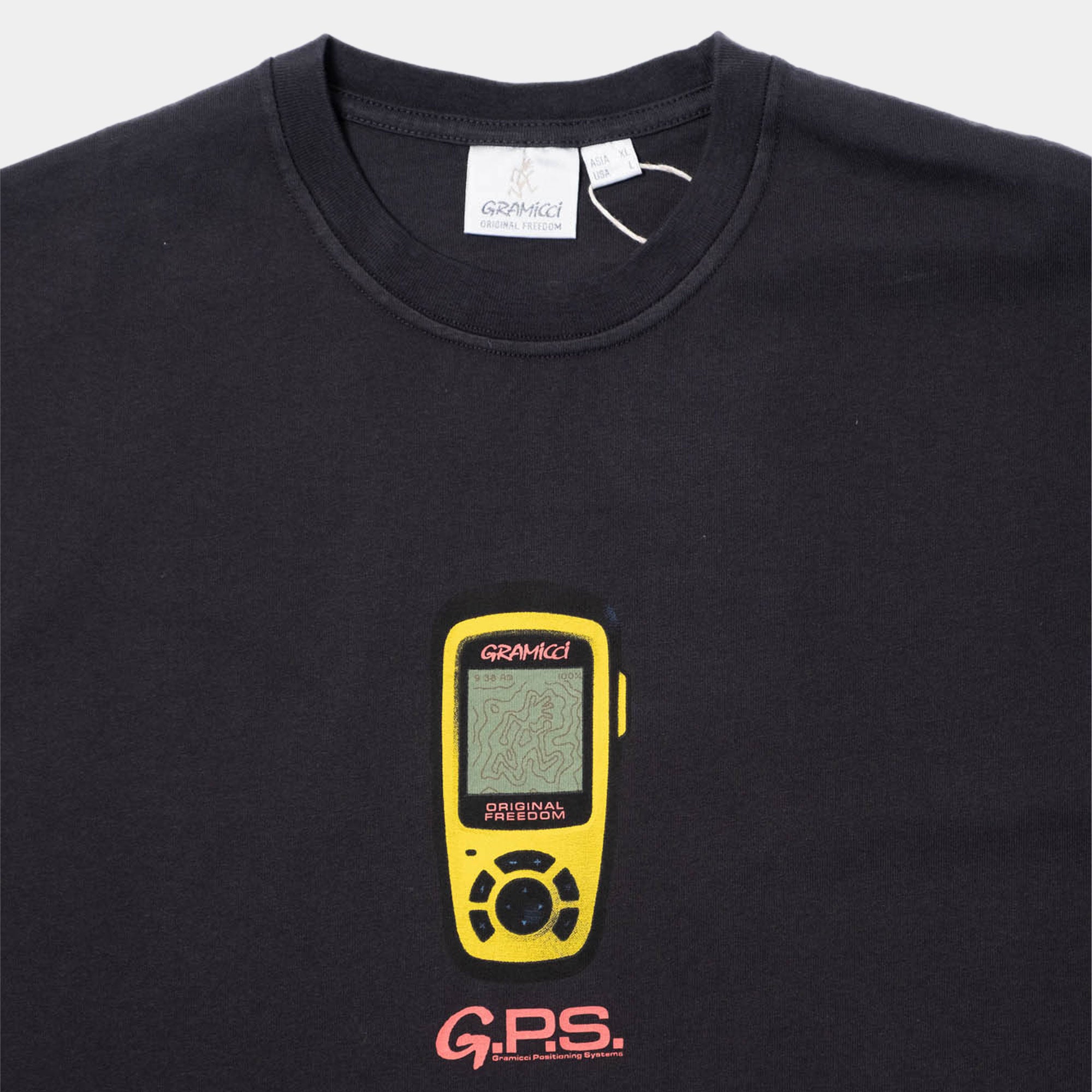 Gramicci GPS Tee - Vintage Black