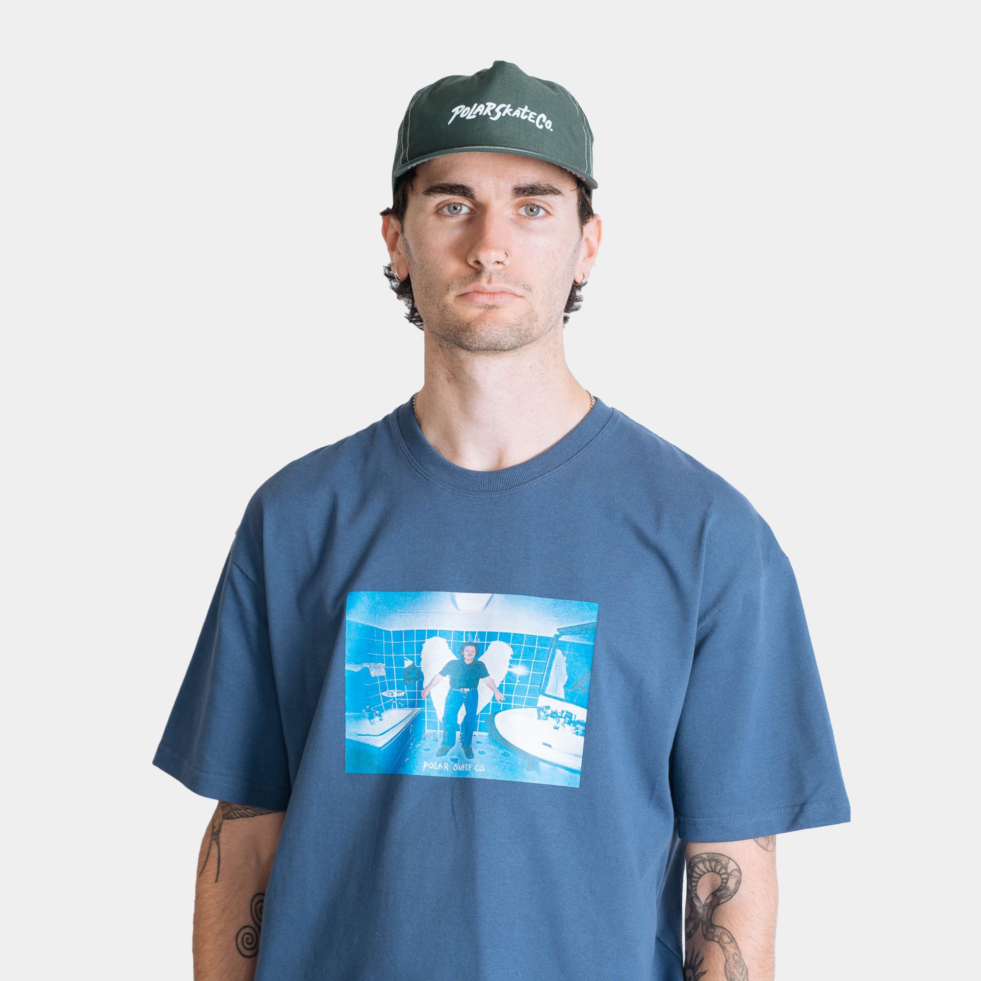 Polar Earl Surf Logo Cap - Dark Green