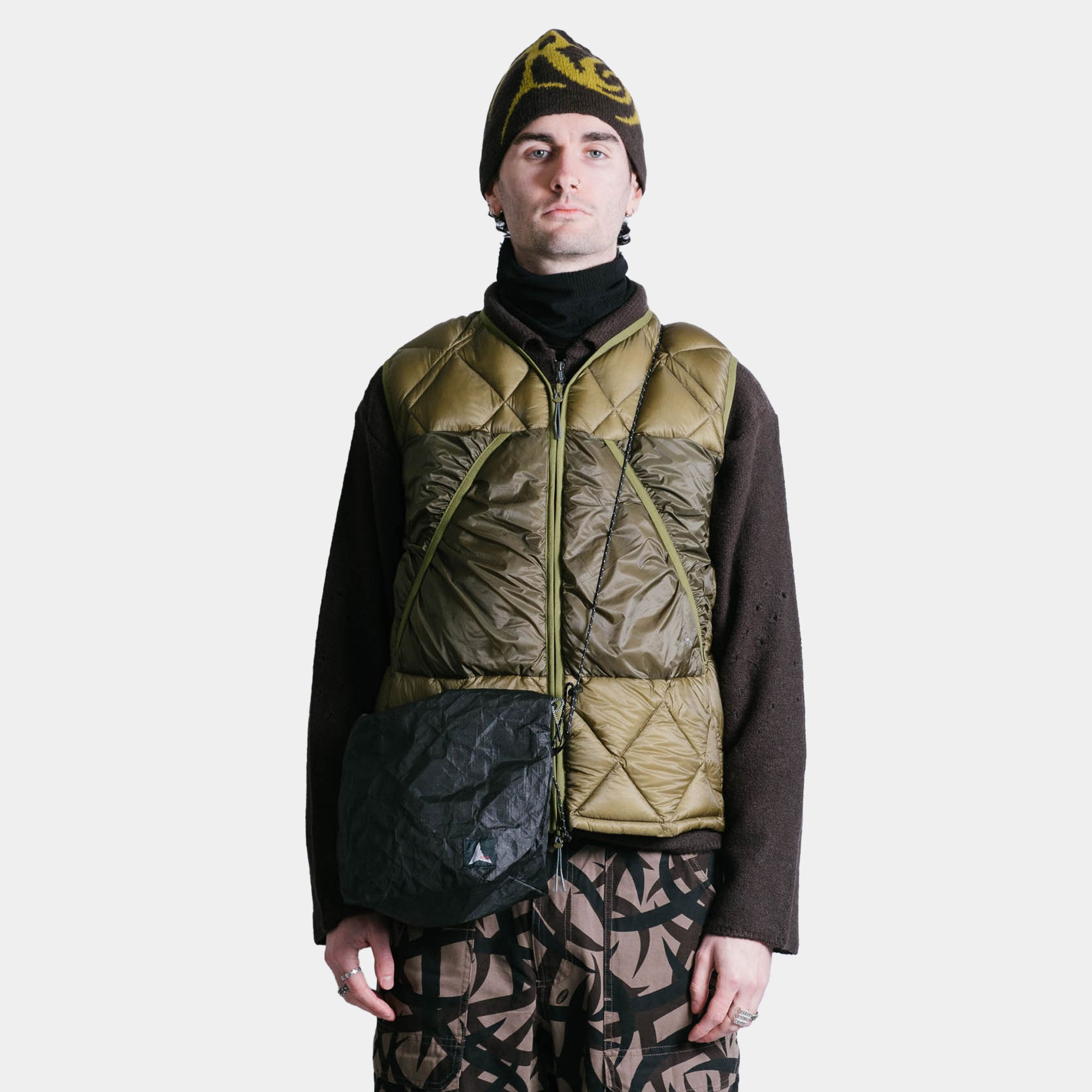 ROA Light Down Vest - Olive Branch