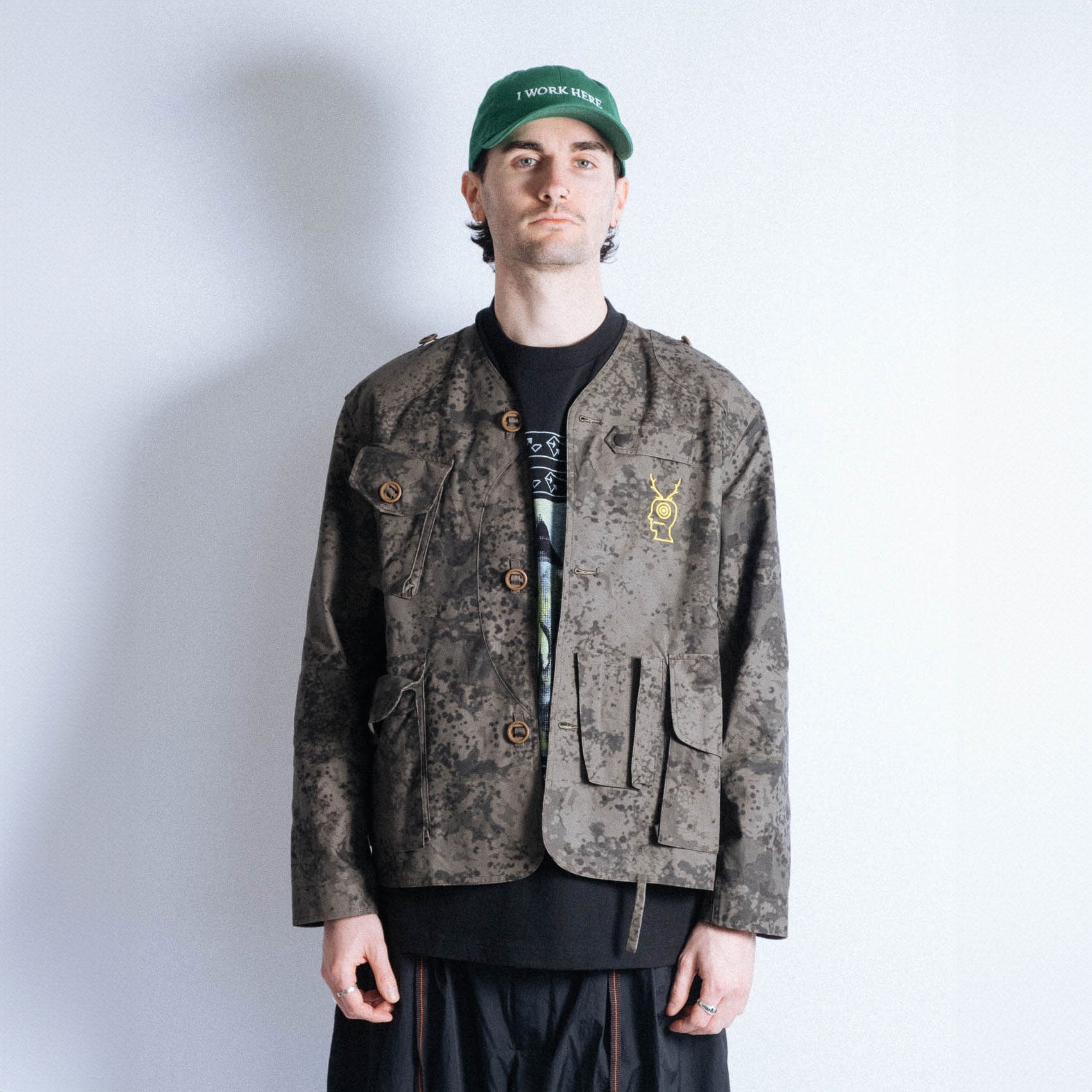 Brain Dead x South2 West8 Tenkara Jacket - Grey