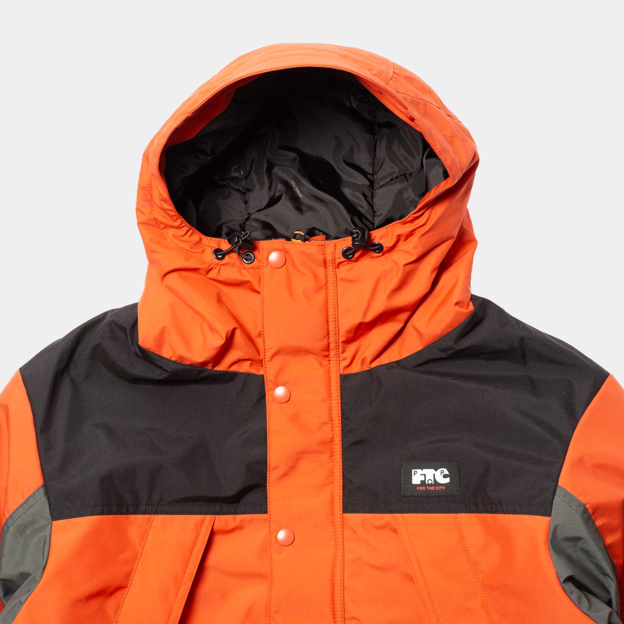 Pop Trading Company FTC & Pop Jacket - Orange/Black