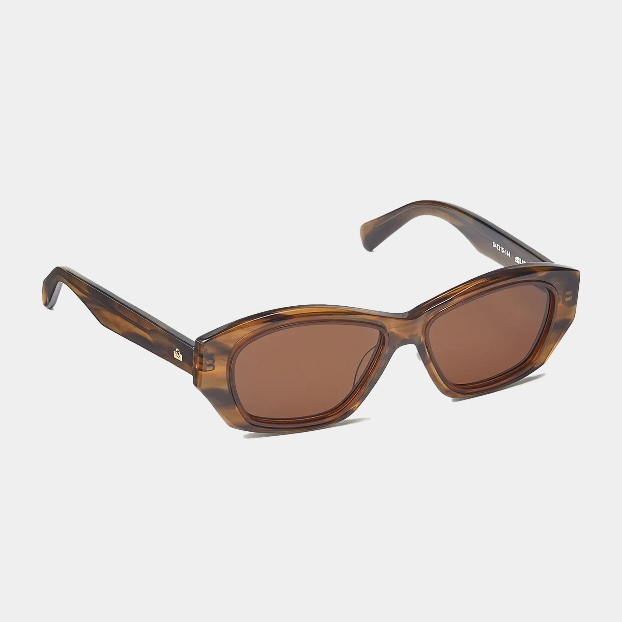 Sub Sun SUB010 Sunglasses - Green Tortoise Shell/Brown