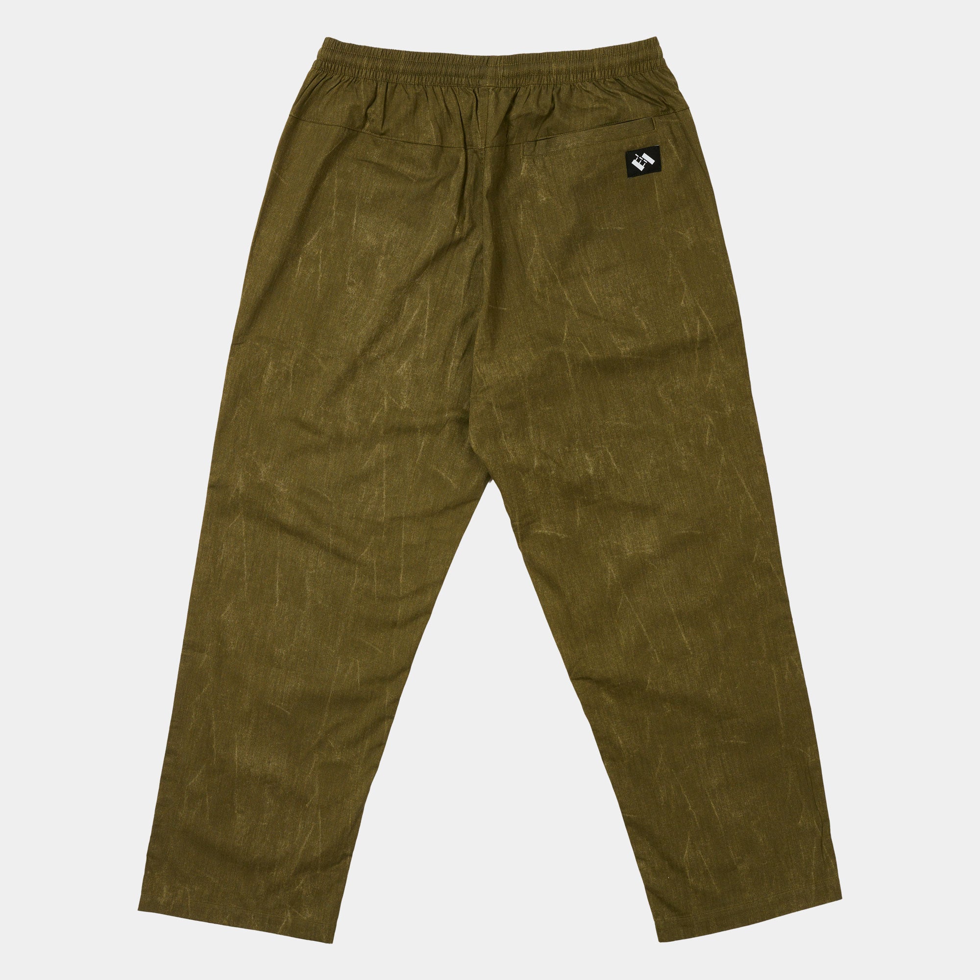 The Trilogy Tapes Beach Pant - Textured Olive