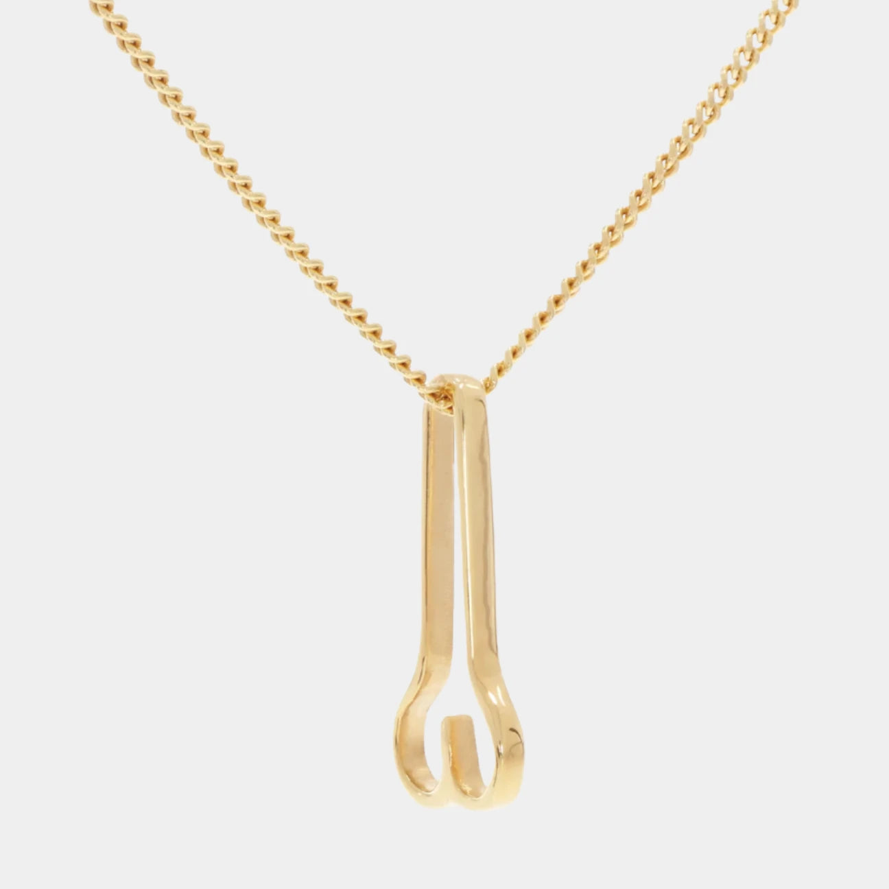 Aries Chain Necklace With Willy Charm - Gold