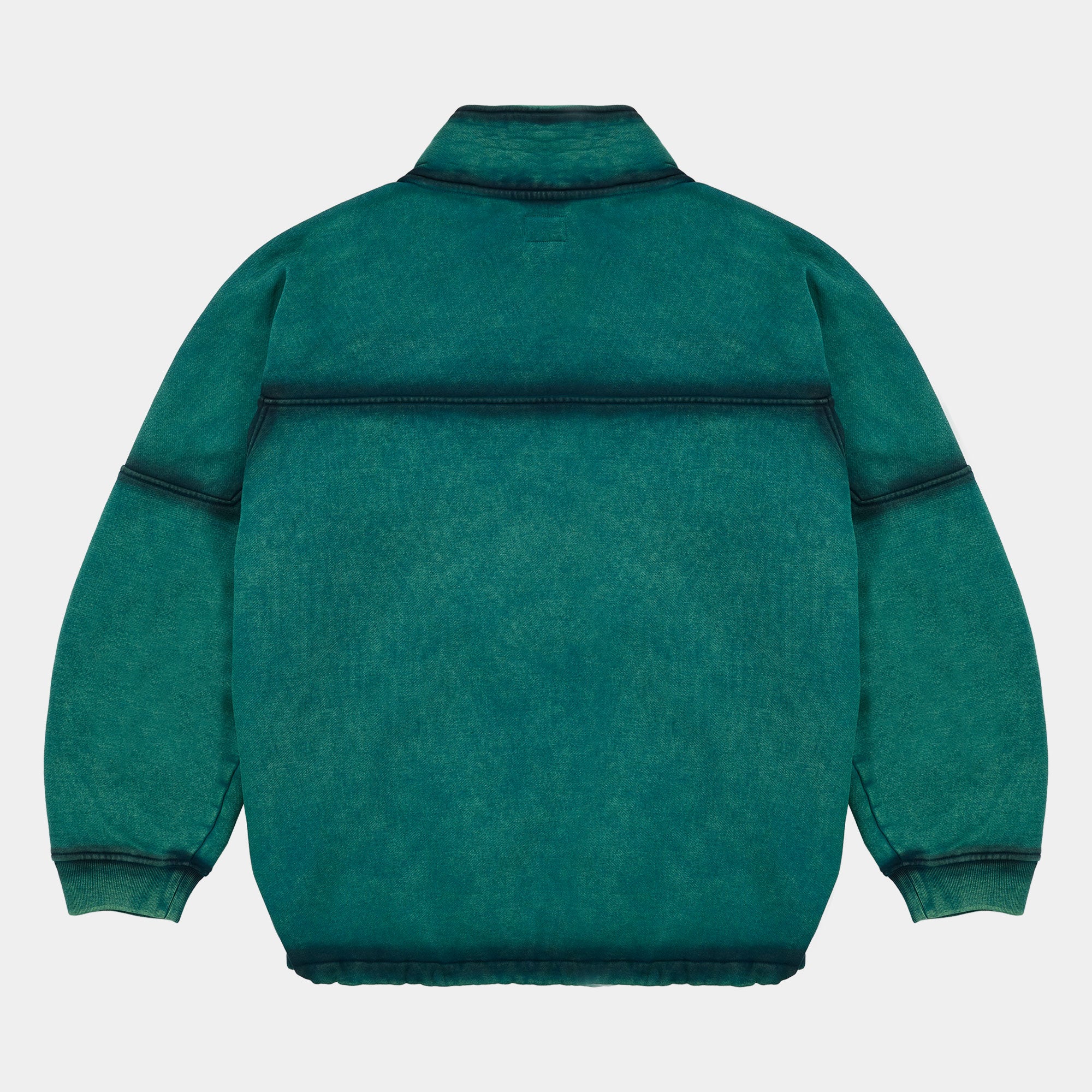 The Trilogy Tapes TTT Spray Funnel Neck - Sea Moss/Black