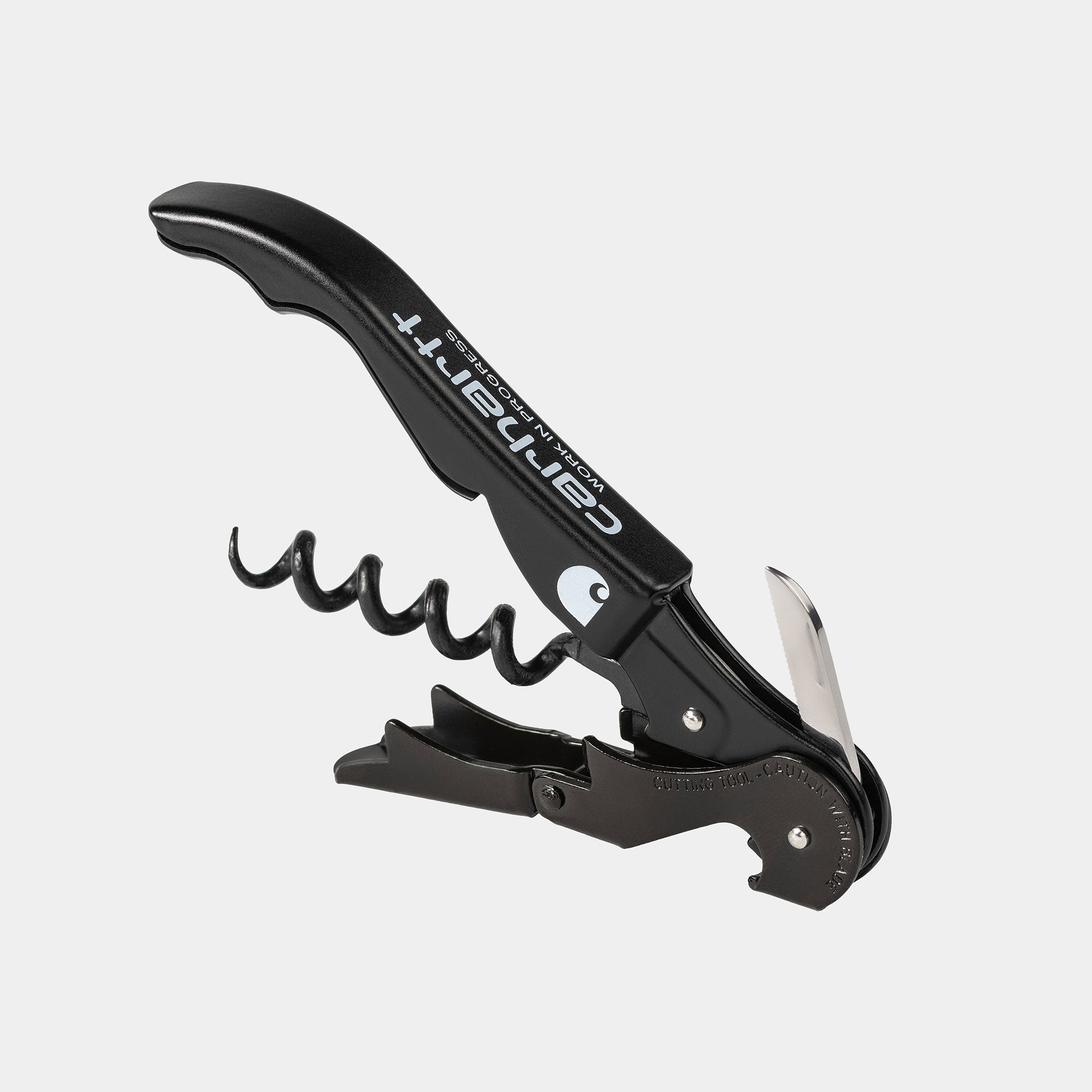 Carhartt WIP Script Pulltap's Corkscrew - Black/White