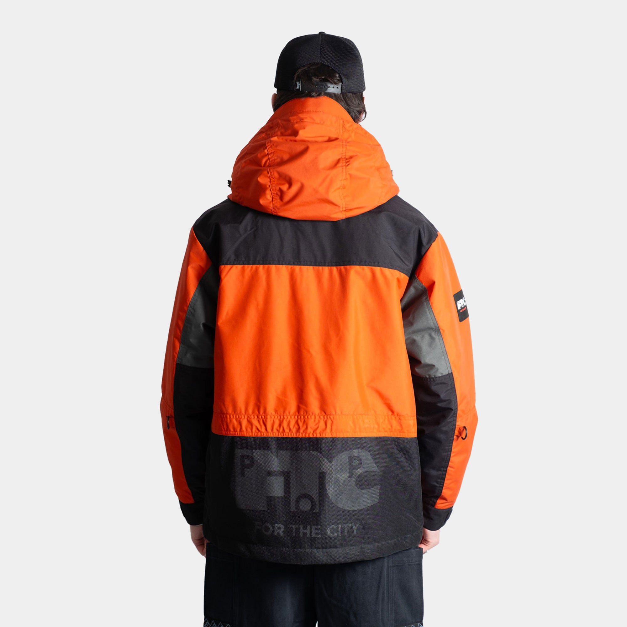 Pop Trading Company FTC & Pop Jacket - Orange/Black