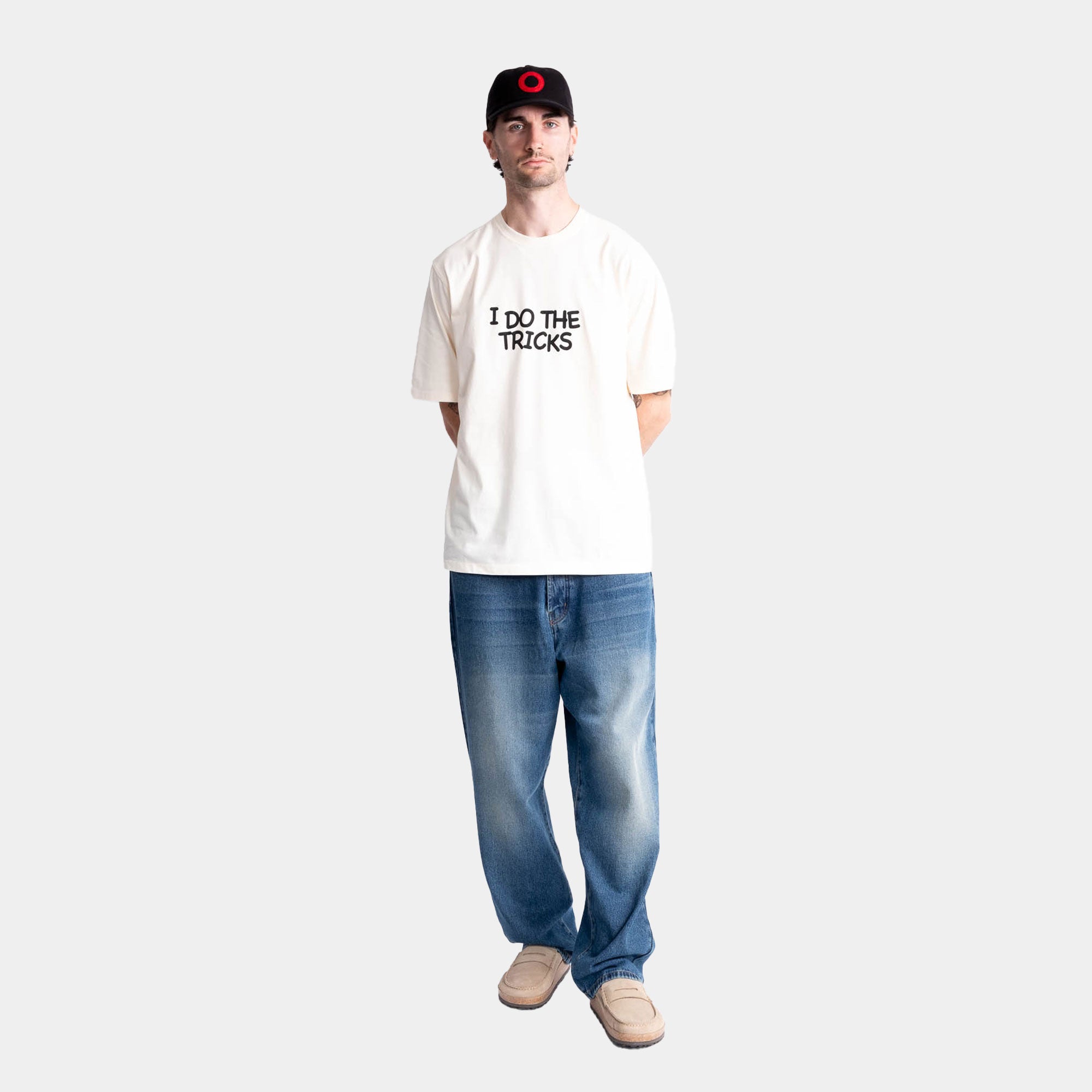 Pop Trading Company Too Real T-Shirt - Off White