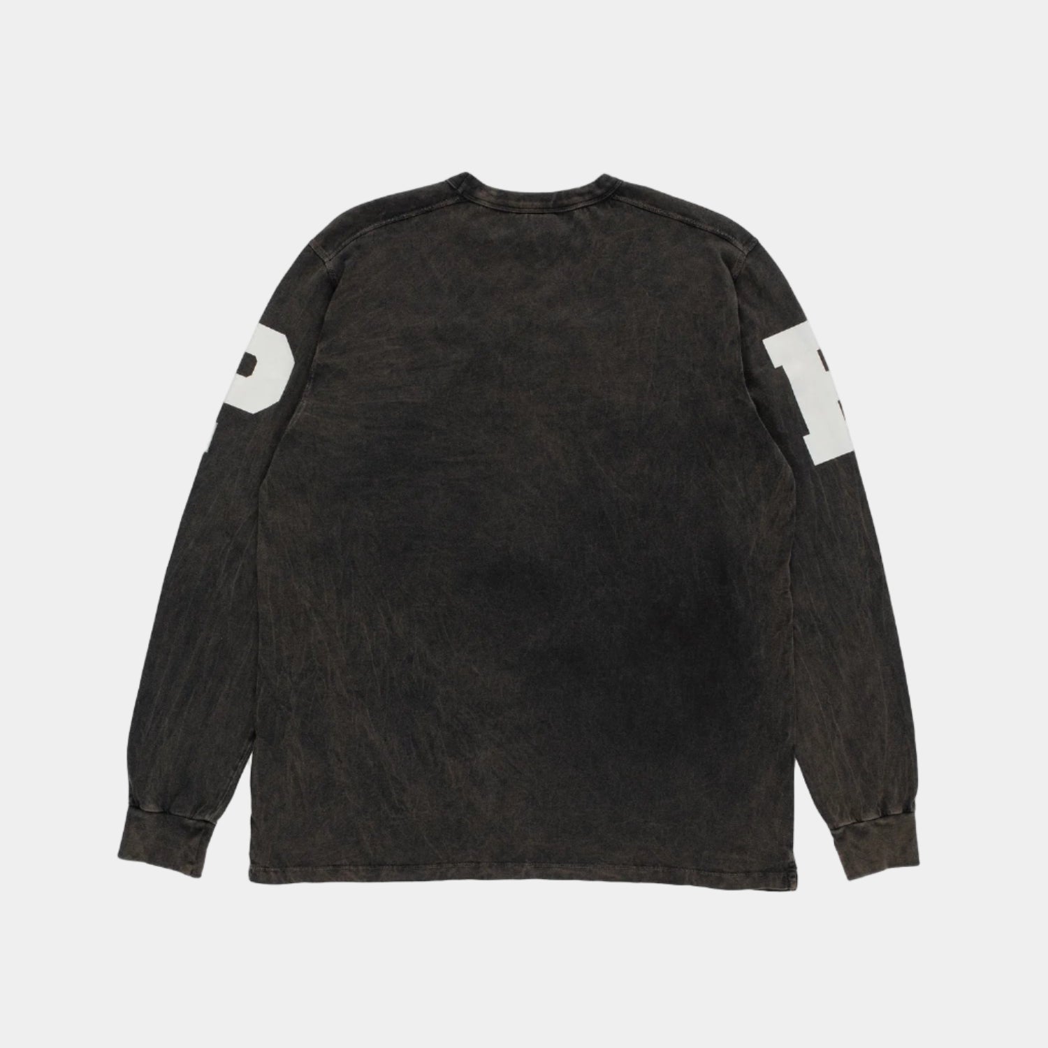 Pop Trading Company Football LS T-Shirt - Black