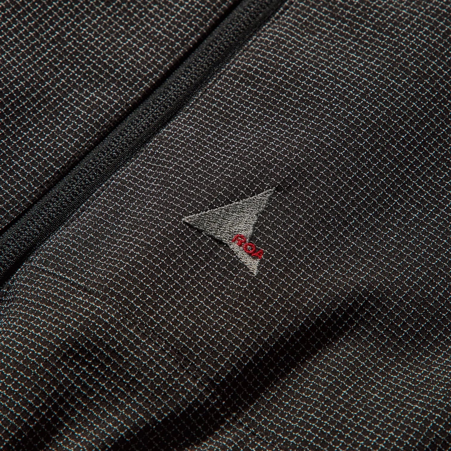 ROA Lamon Reinforced Technical Zip Up Shirt - Black